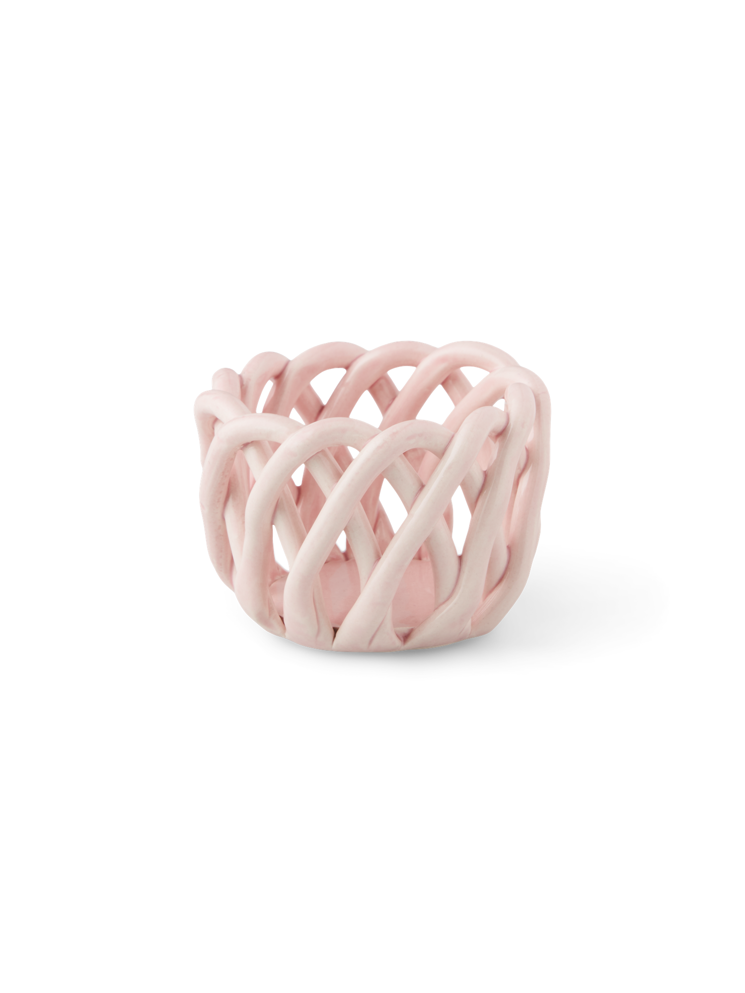 Tealight holder Stoneware. Ø6.8 x 5 cm.