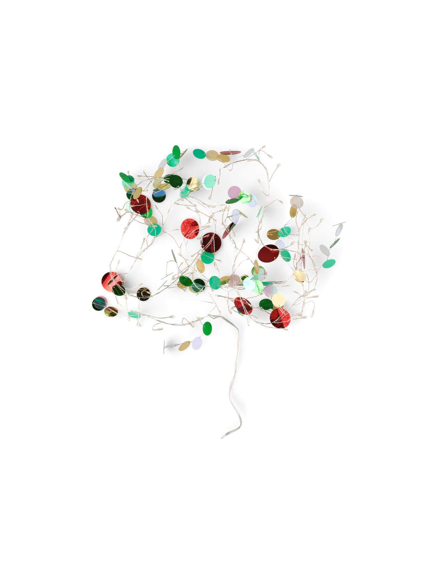 LED string light 2.5 + 0.3 m. Batteries excluded.