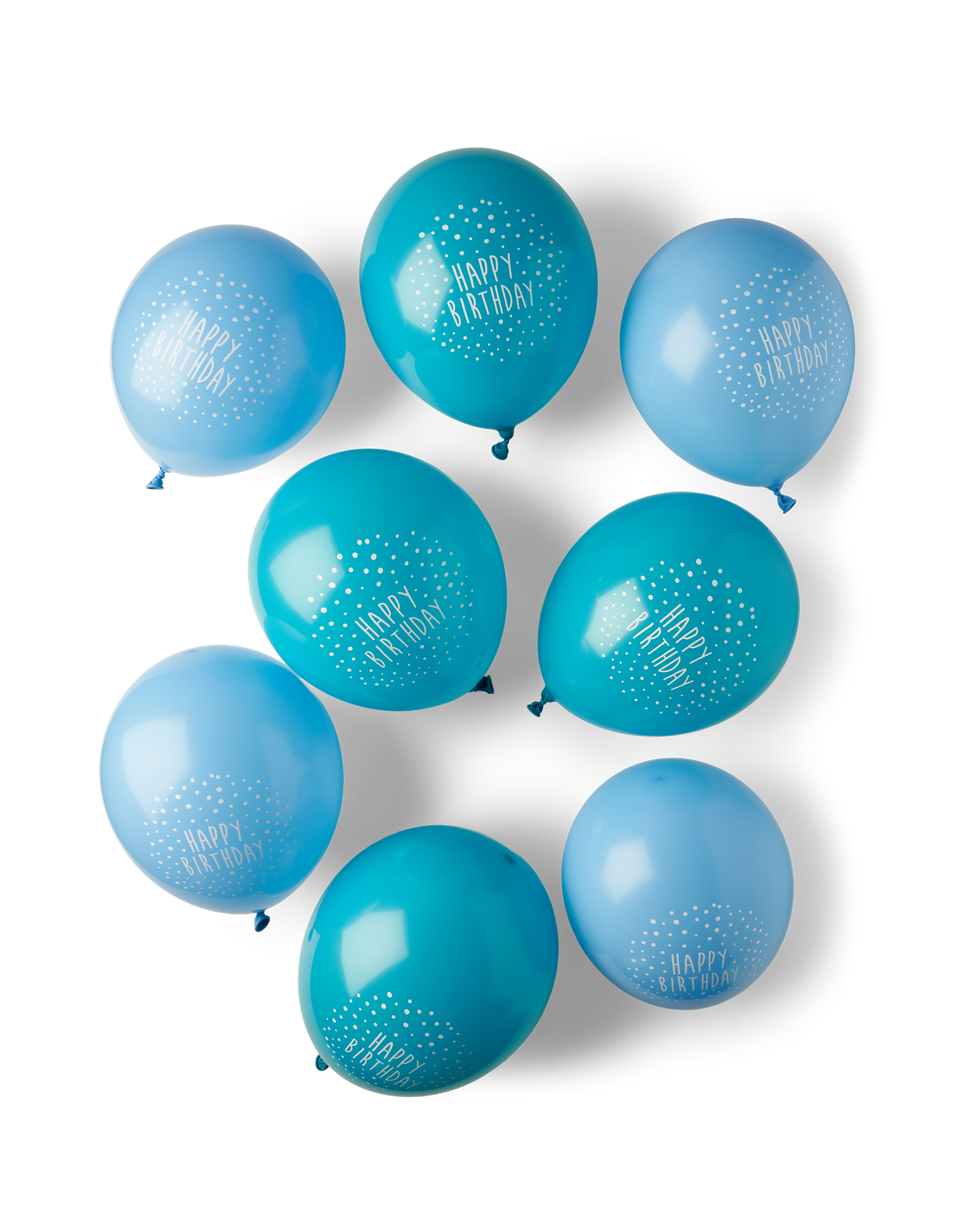 Birthday balloons Ø30 Latex. 8 pcs.