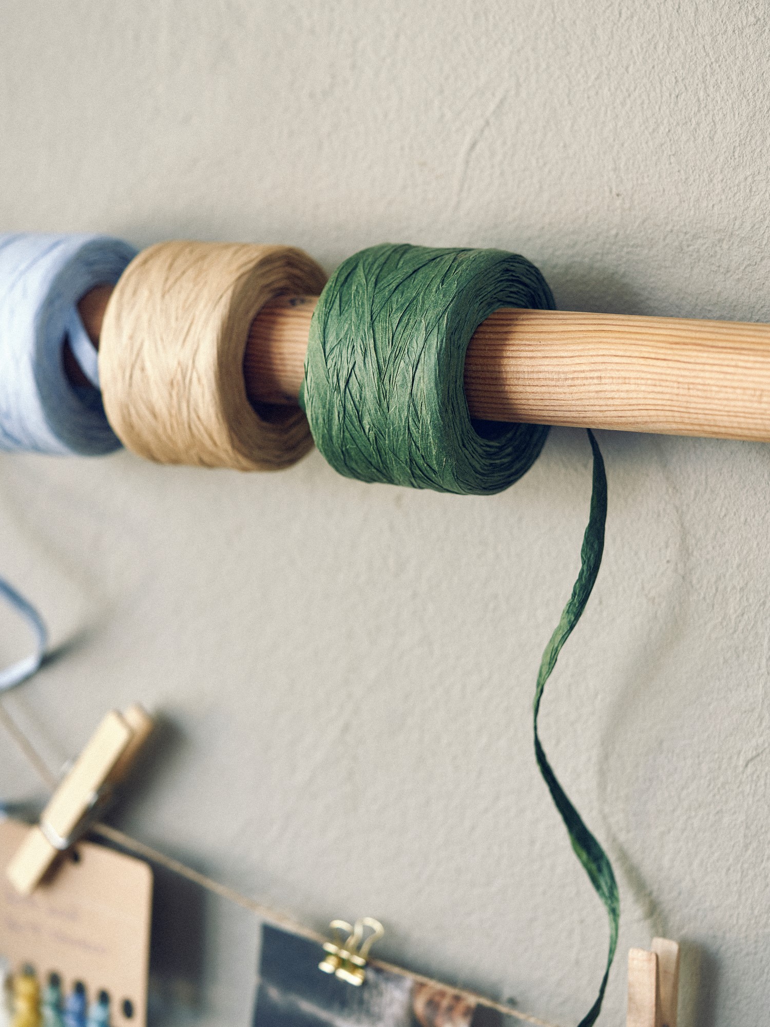 Paper yarn Paper. 50g = 75-80 m.