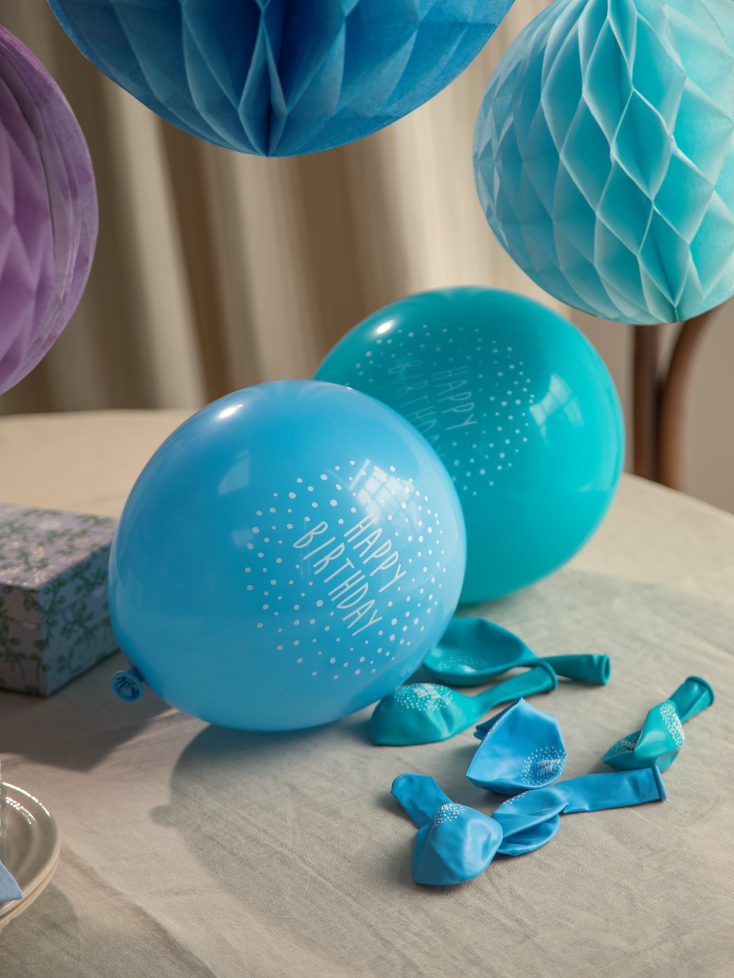 Birthday balloons Ø30 Latex. 8 pcs.