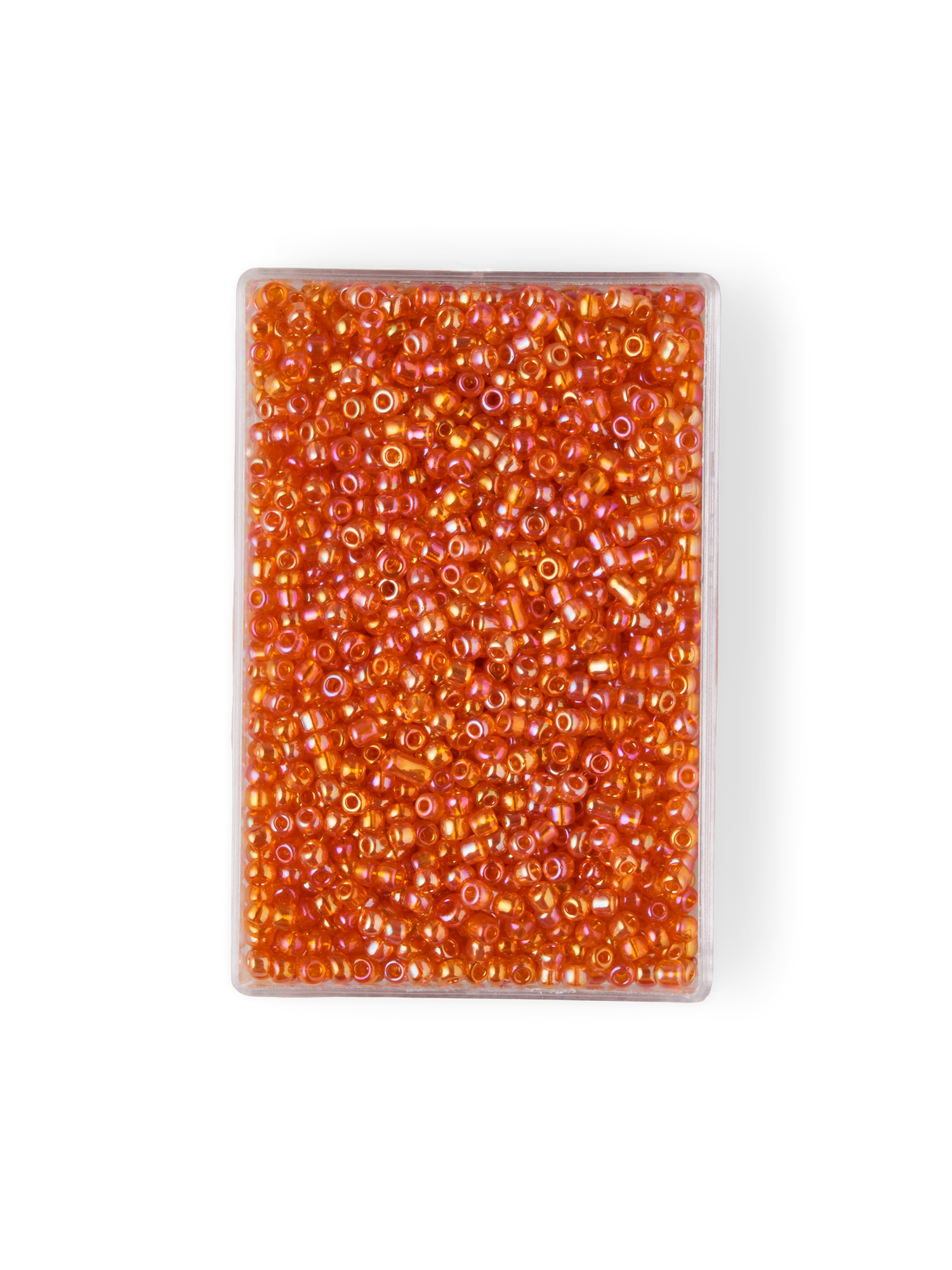 Glass beads Glass. 2 x 1.5 mm. 25 g.
