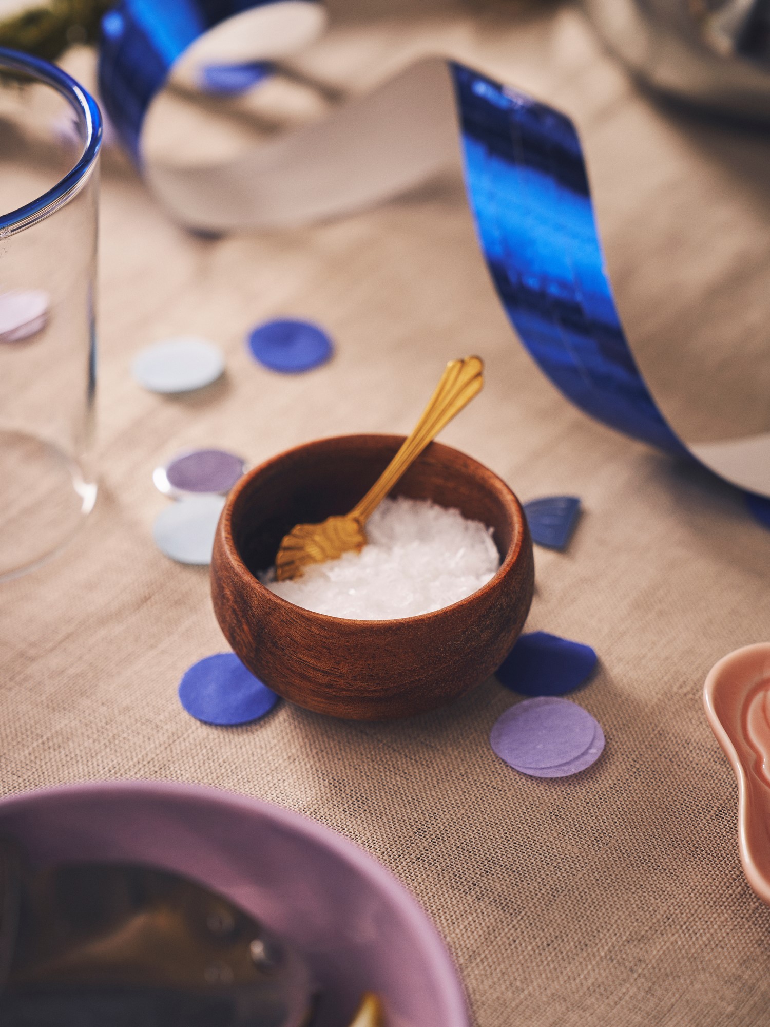 Bowl Acacia wood. Ø6 x 3 cm.