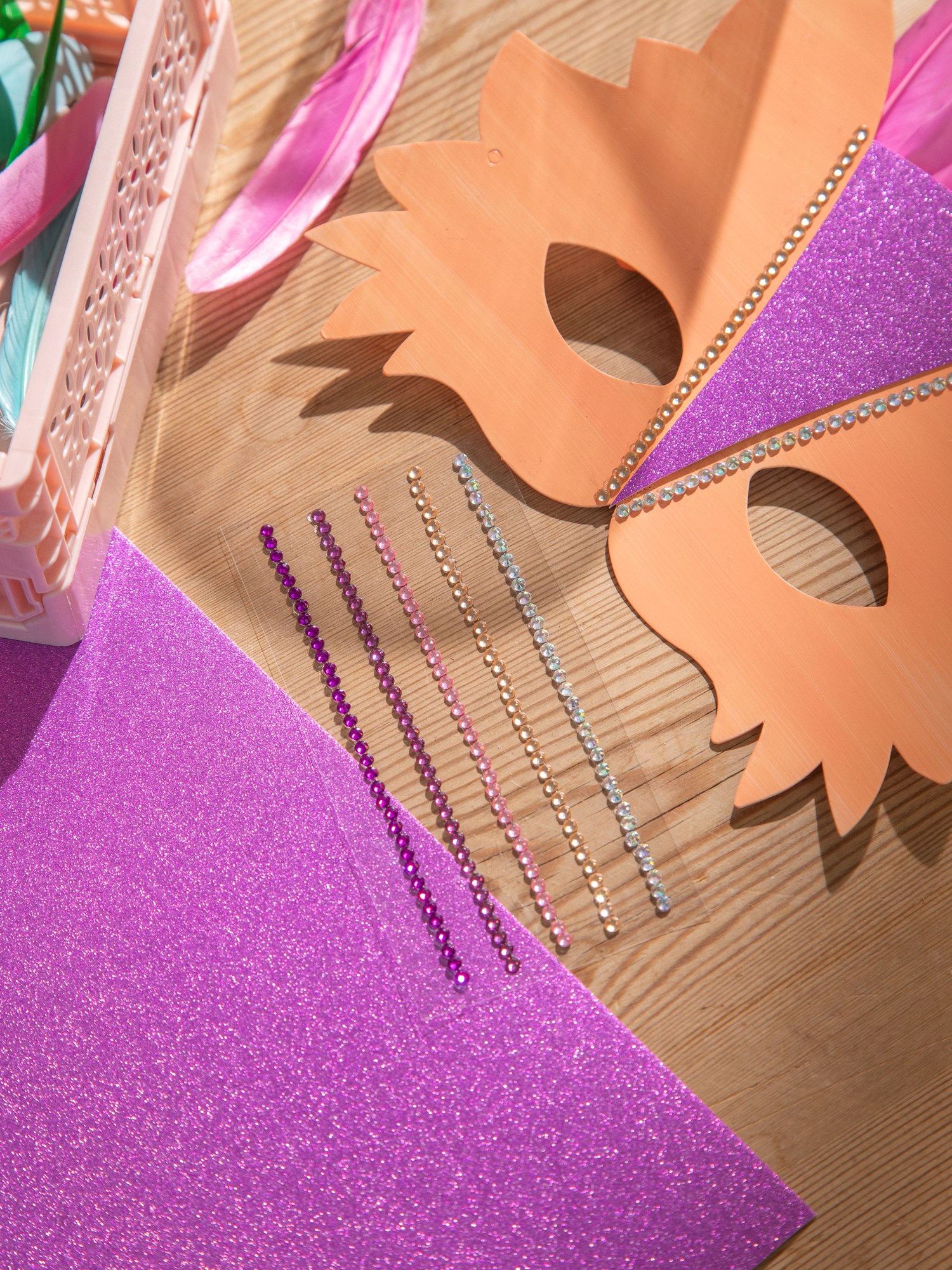 Gem stickers Plastic. 175 pcs.