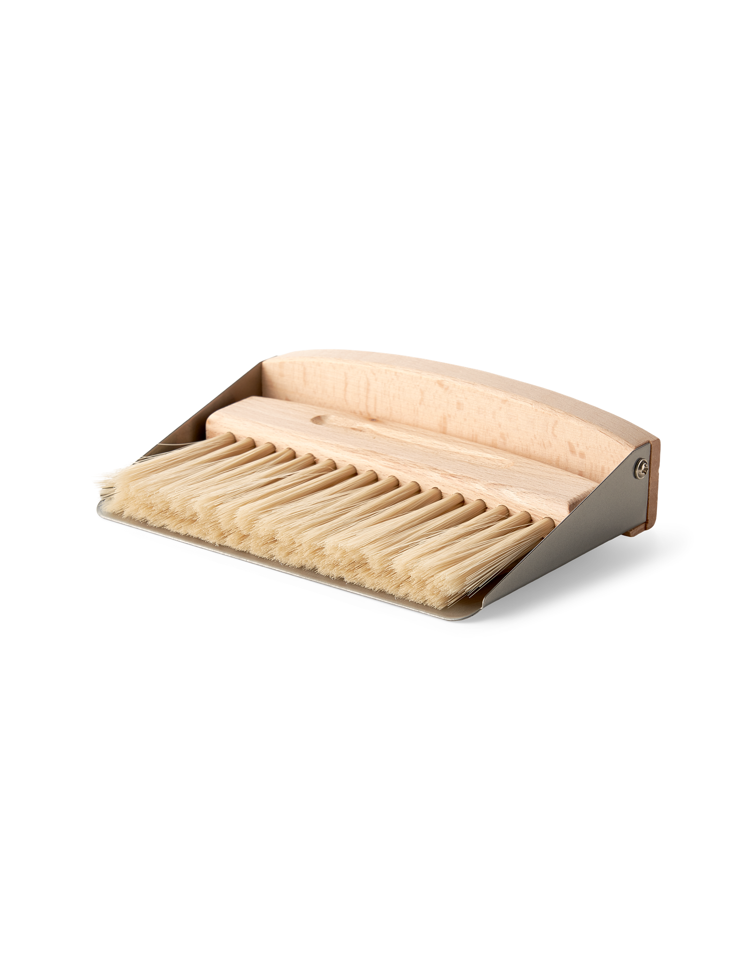 Table dustpan and broom Metal/plastic/beech wood.