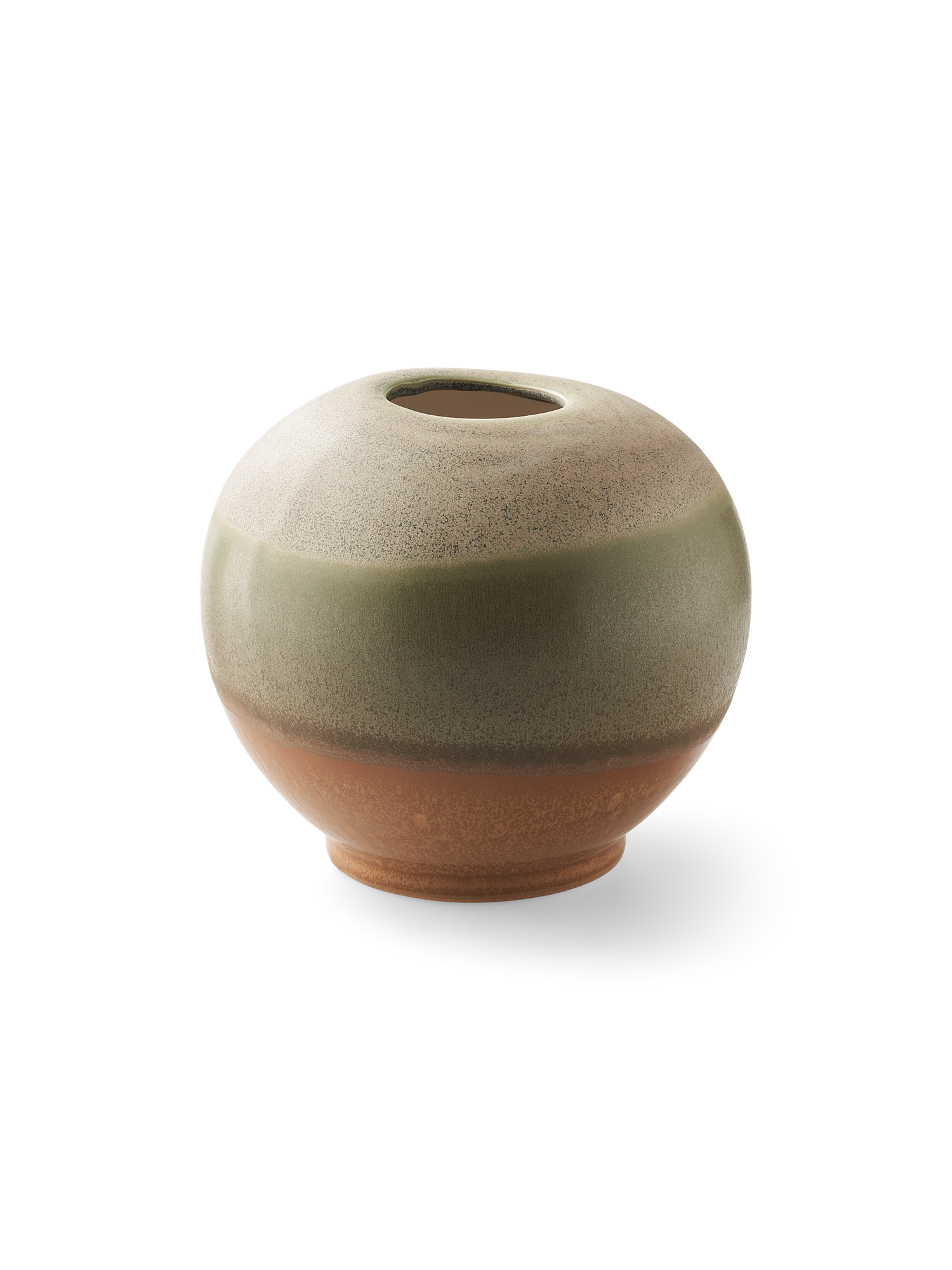 Vase Stoneware. Ø17.8 x 15.5 cm.