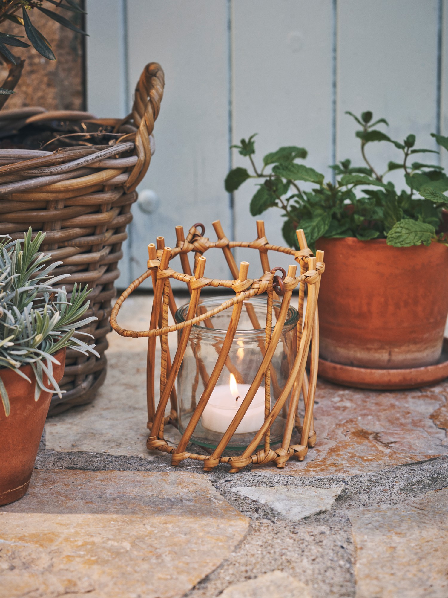 Hurricane candleholder Ø12 x 16 cm.