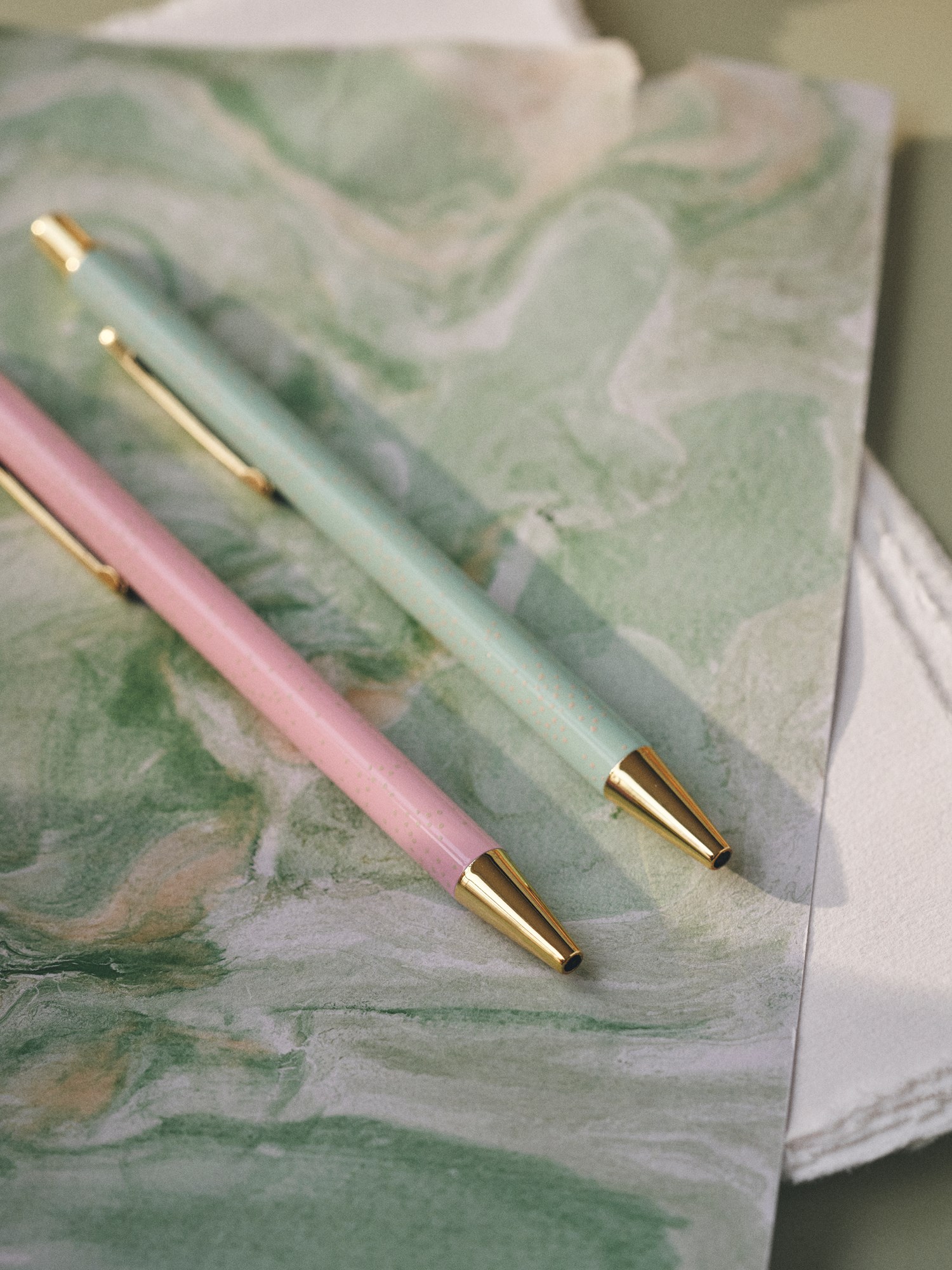 Ballpoint pen Black ink.