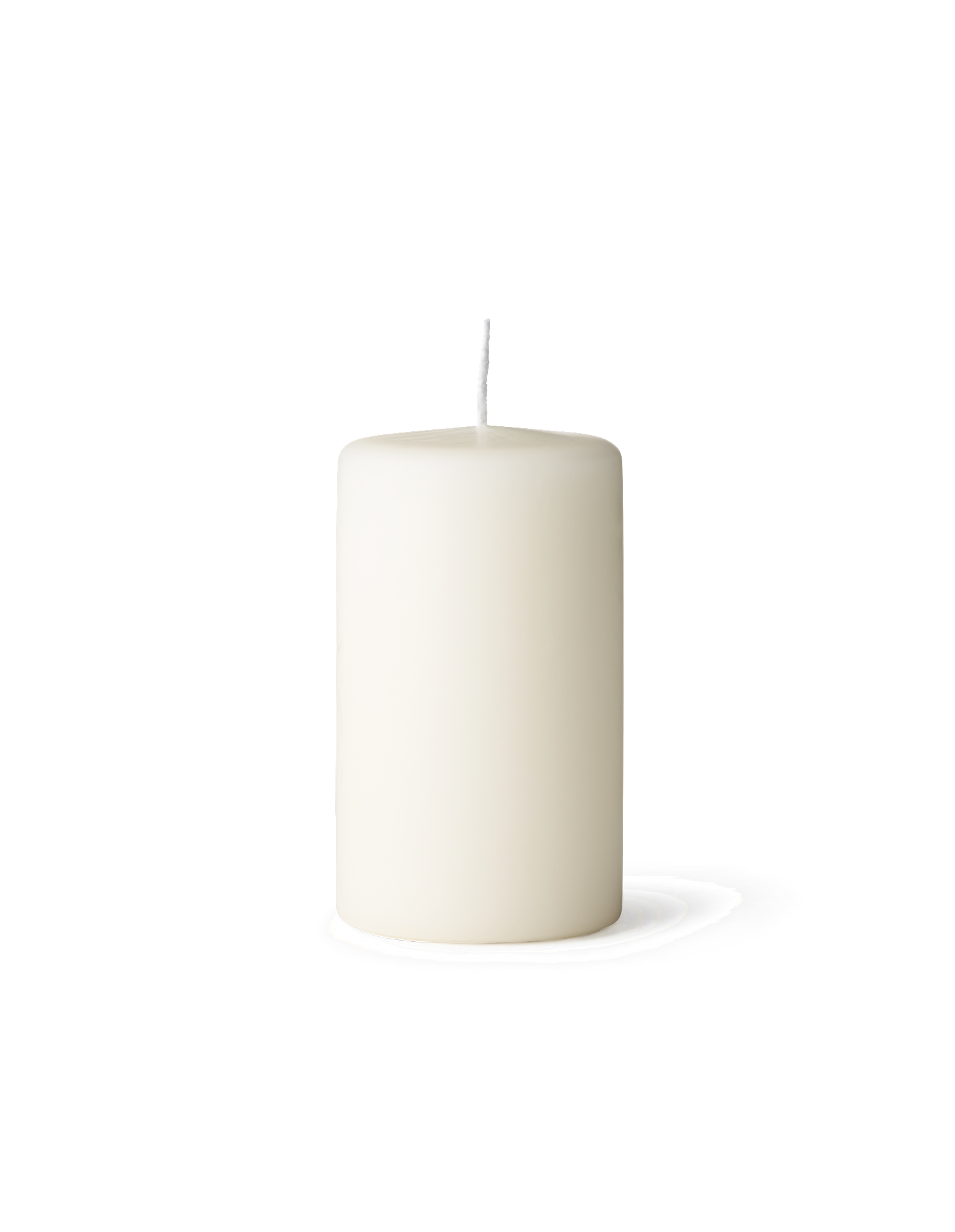 Pillar candle 10 cm Paraffin. 5.7 x 10 cm.
