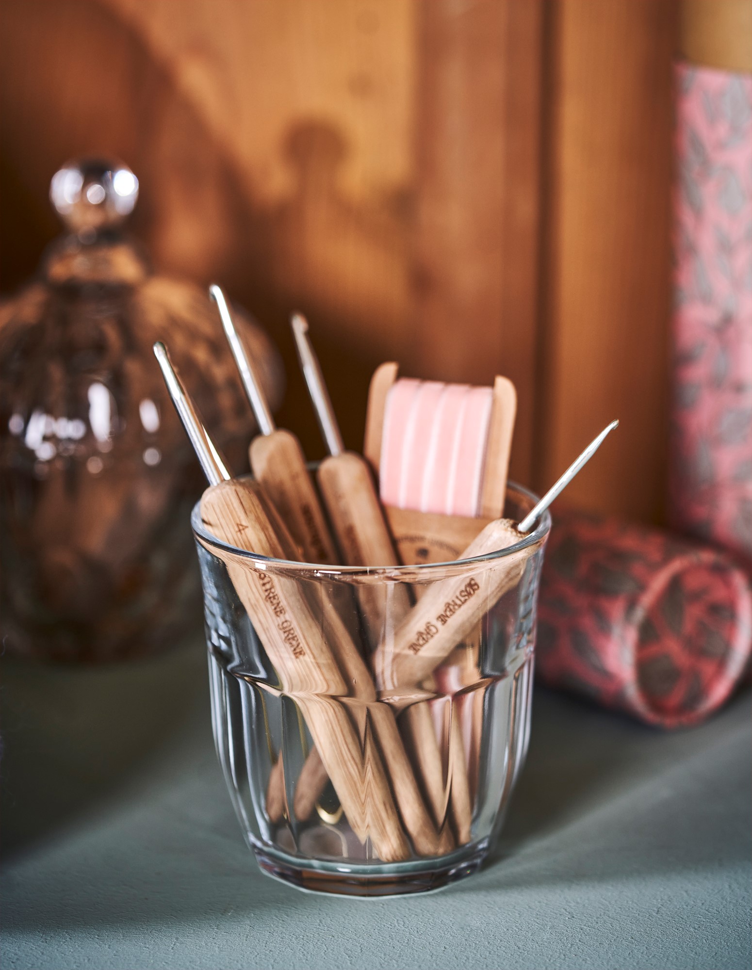 Crochet hook Bamboo. 3 mm.