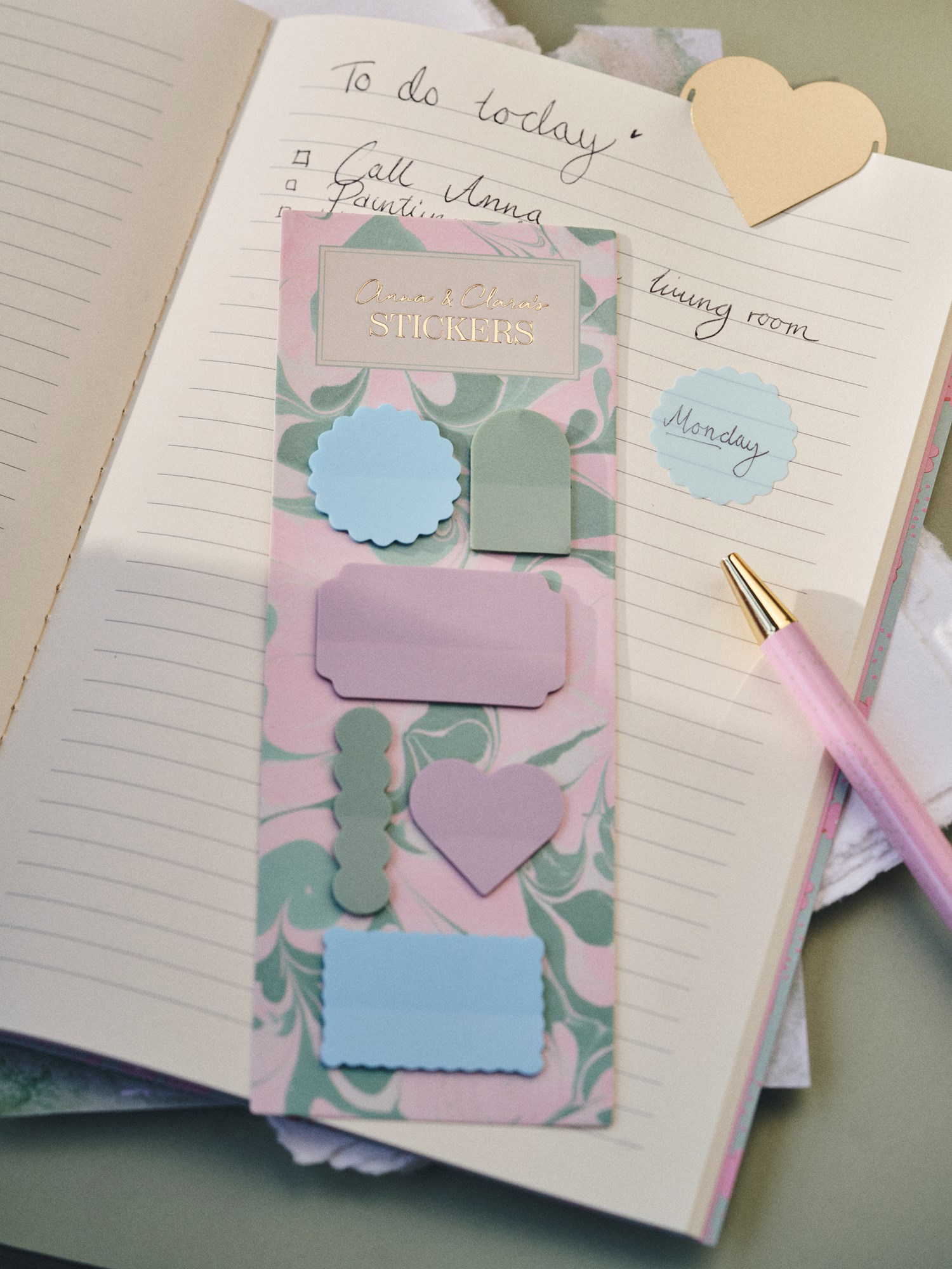 Transparent sticky notes 120 pcs.