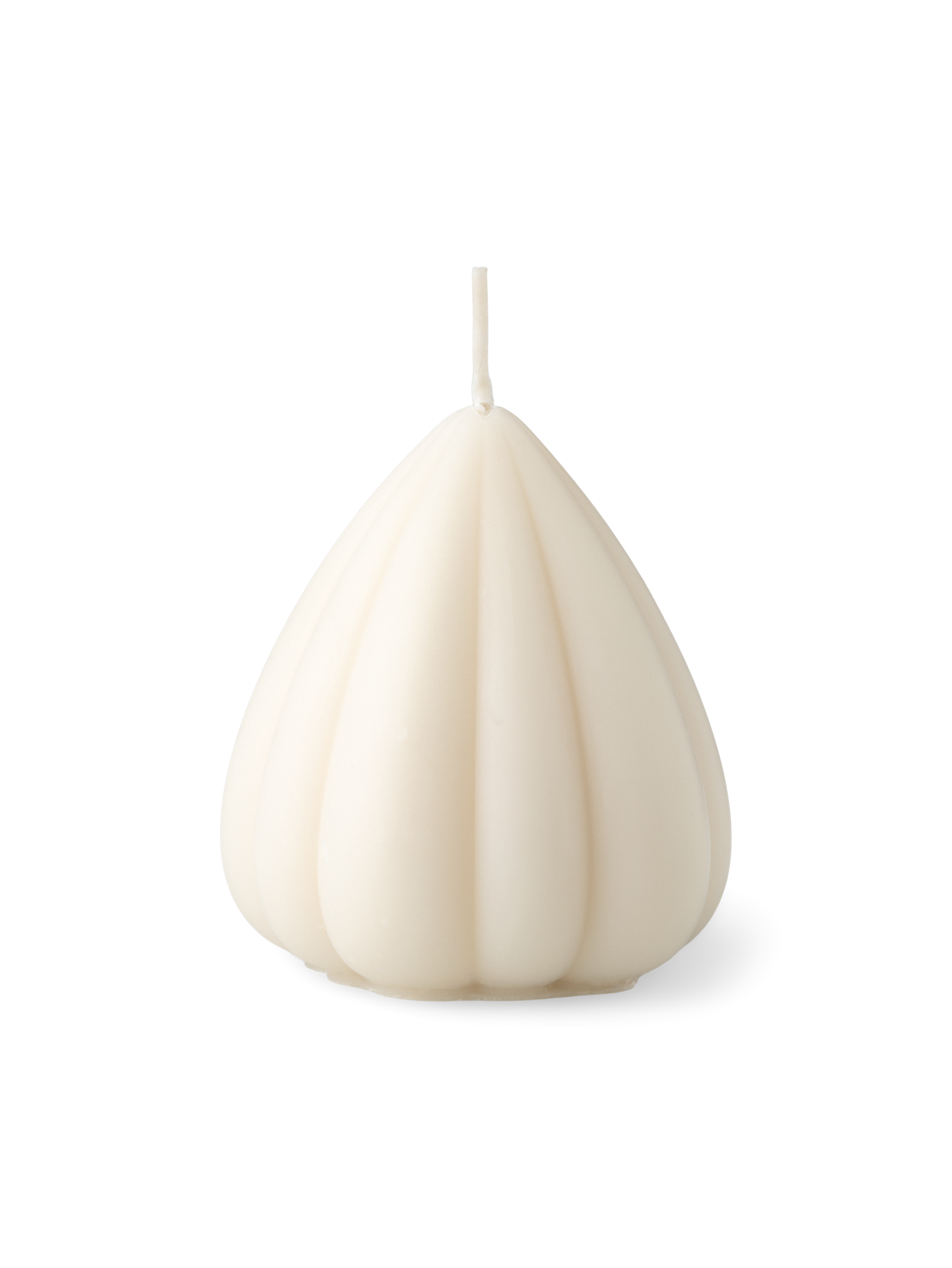 Candle 90% paraffin wax/10% stearine/cotton.