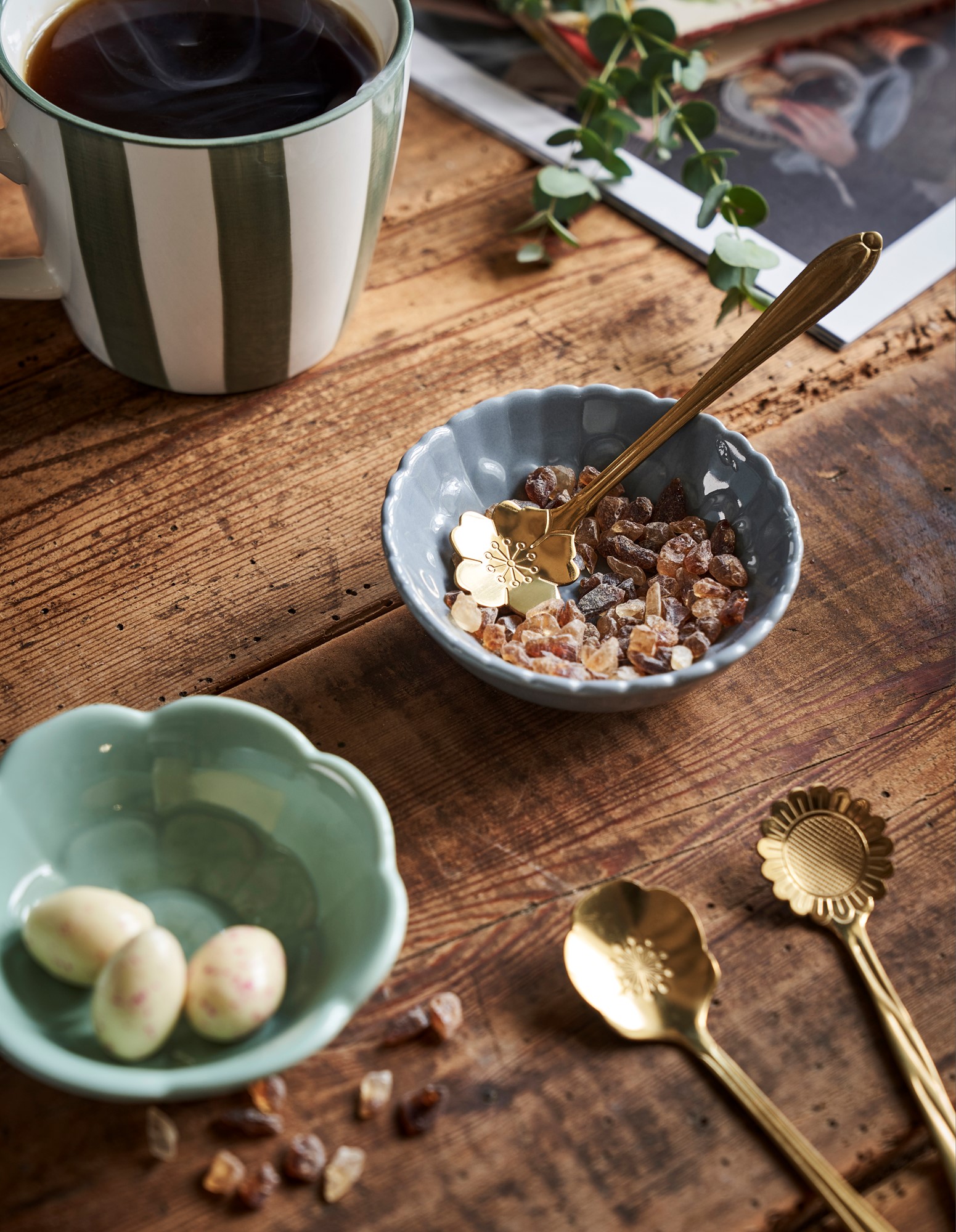 Sunflower spoon Stainless steel. 12.8 cm.