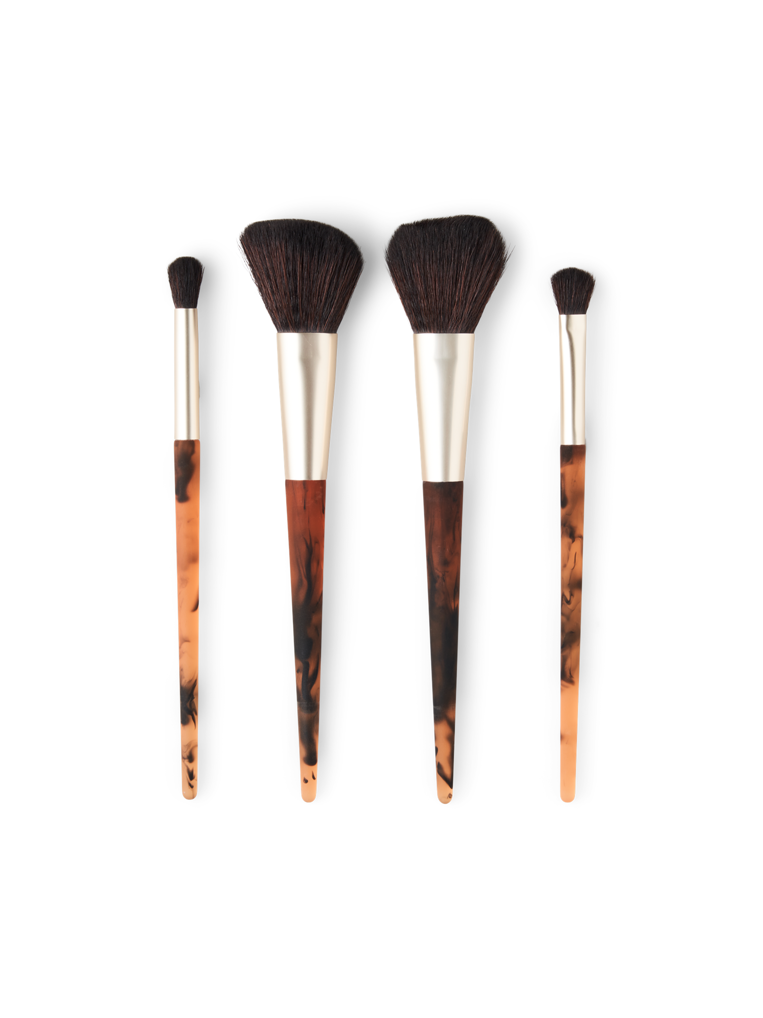 Make-up brush set 4 brushes.