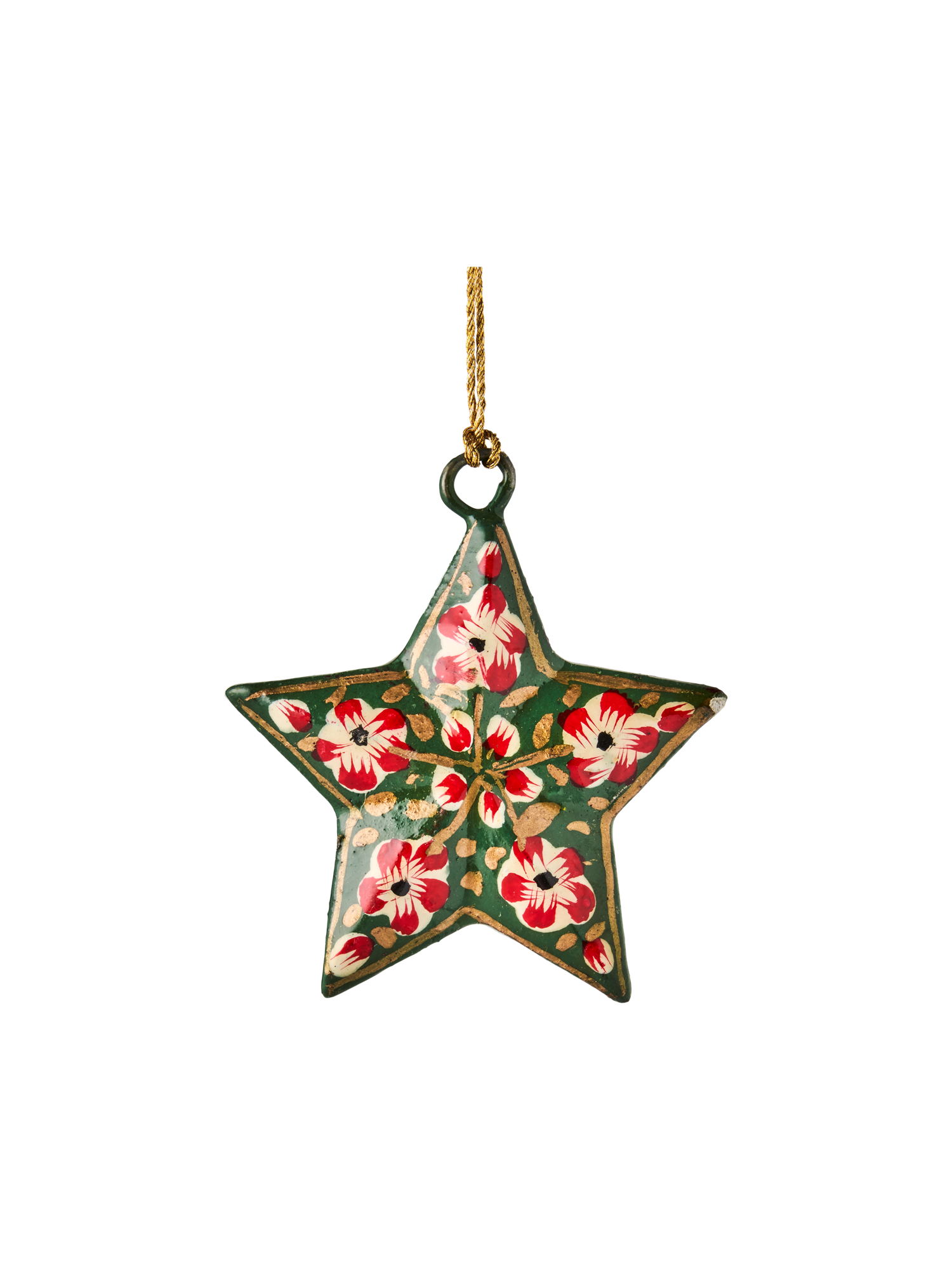 Star ornament Paper. 6 cm.
