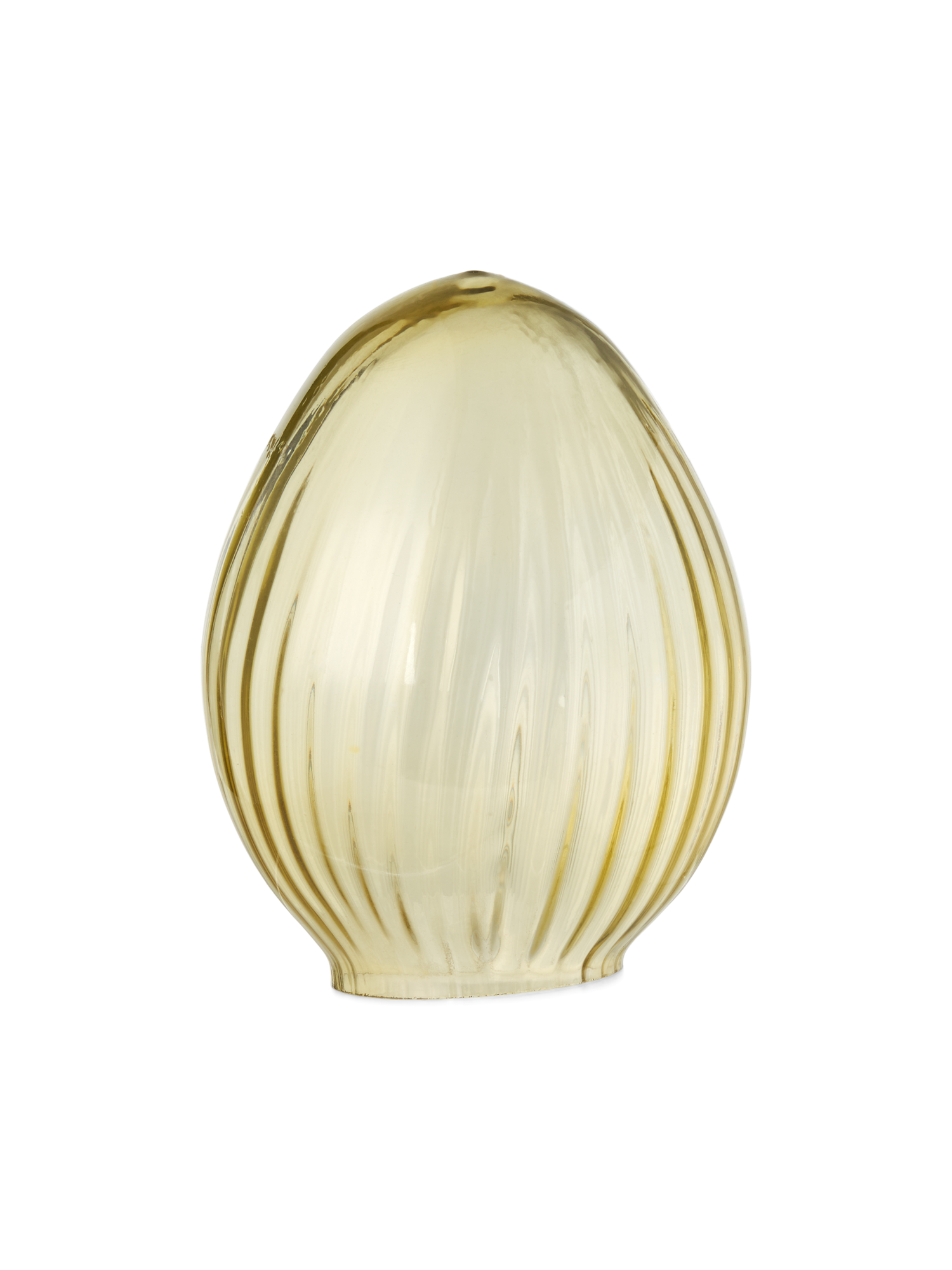 Decorative egg Glass. Ø8 x 10 cm.