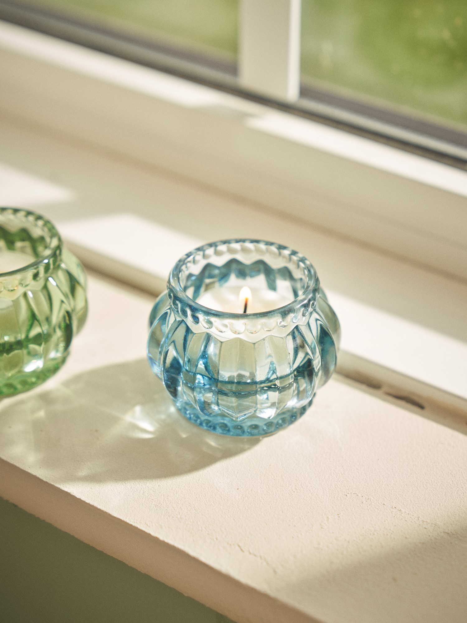 Tealight holder Glass. Ø6.8 x 5 cm.