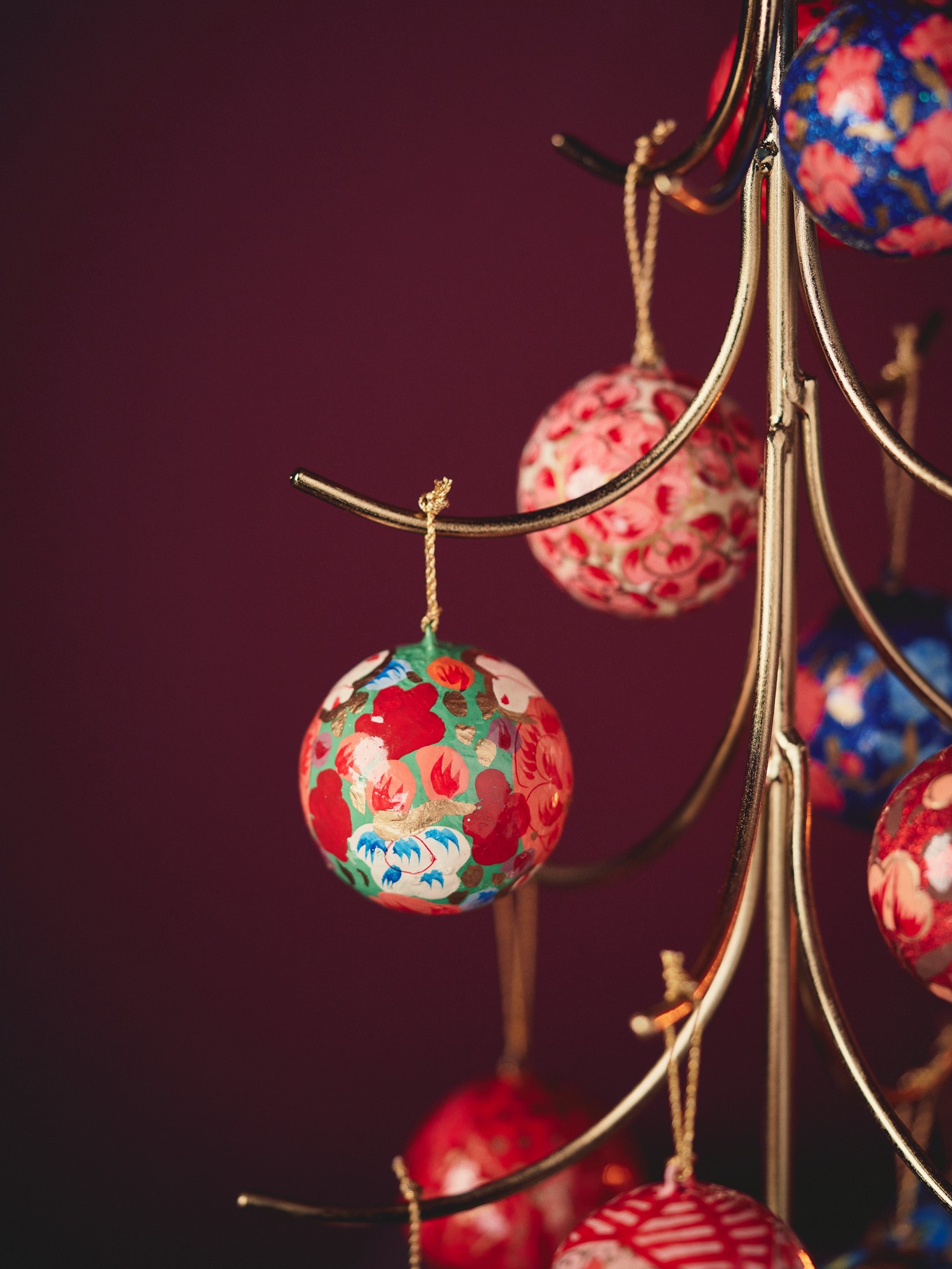 Christmas bauble Ø3 Paper. Ø3 cm.