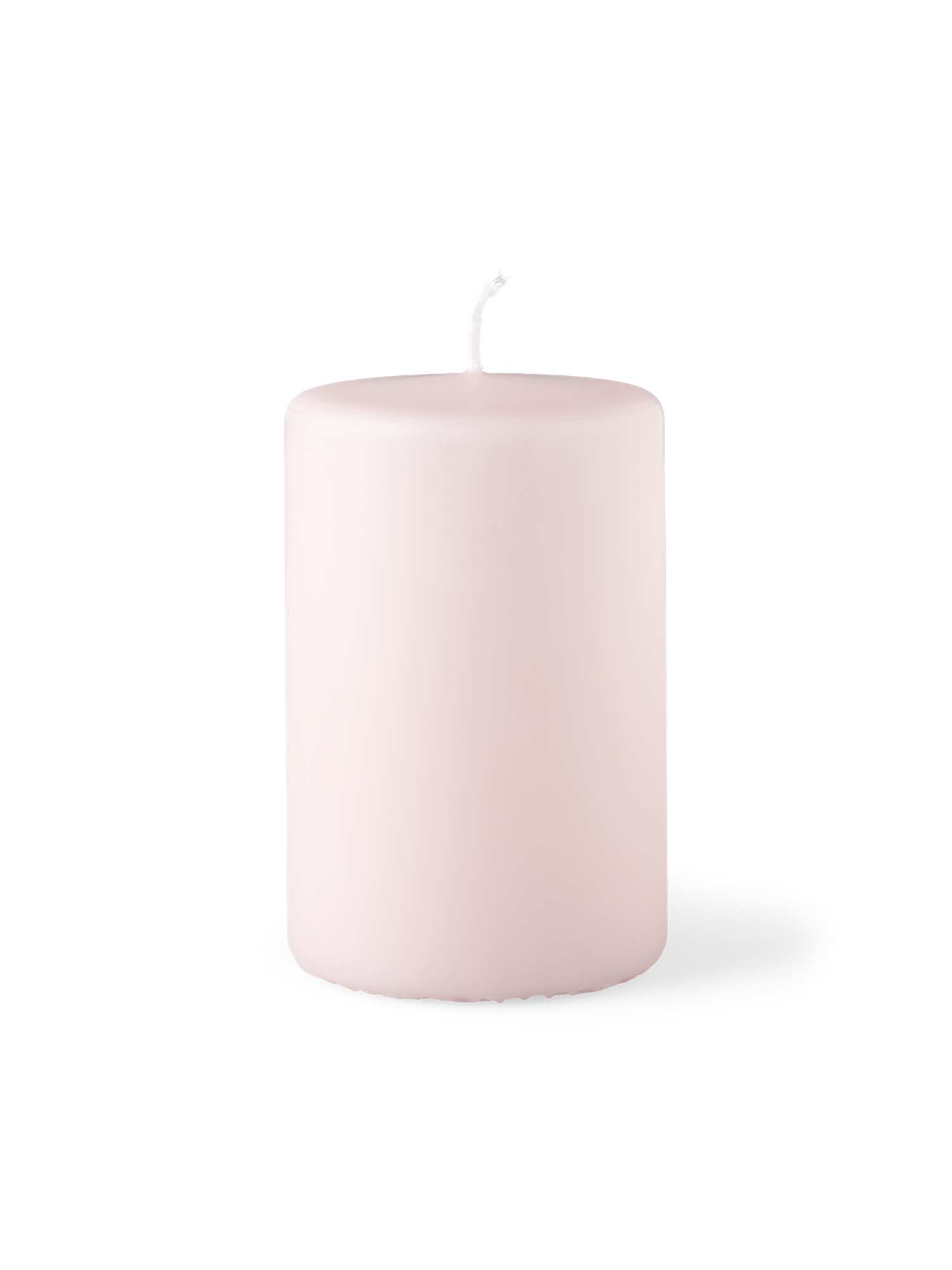 Pillar candle 12 cm Paraffin. 7.7 x 12 cm.