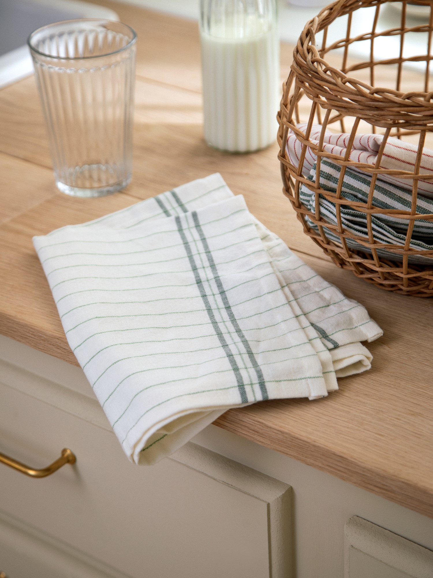 Tea towel Cotton. 50 x 70 cm.