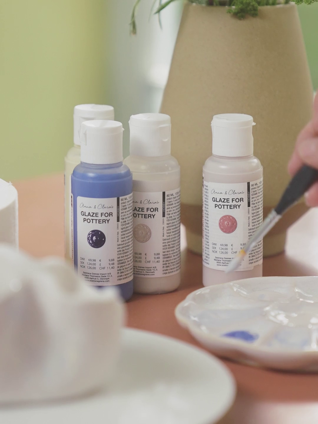 Pottery glaze 80 ml.