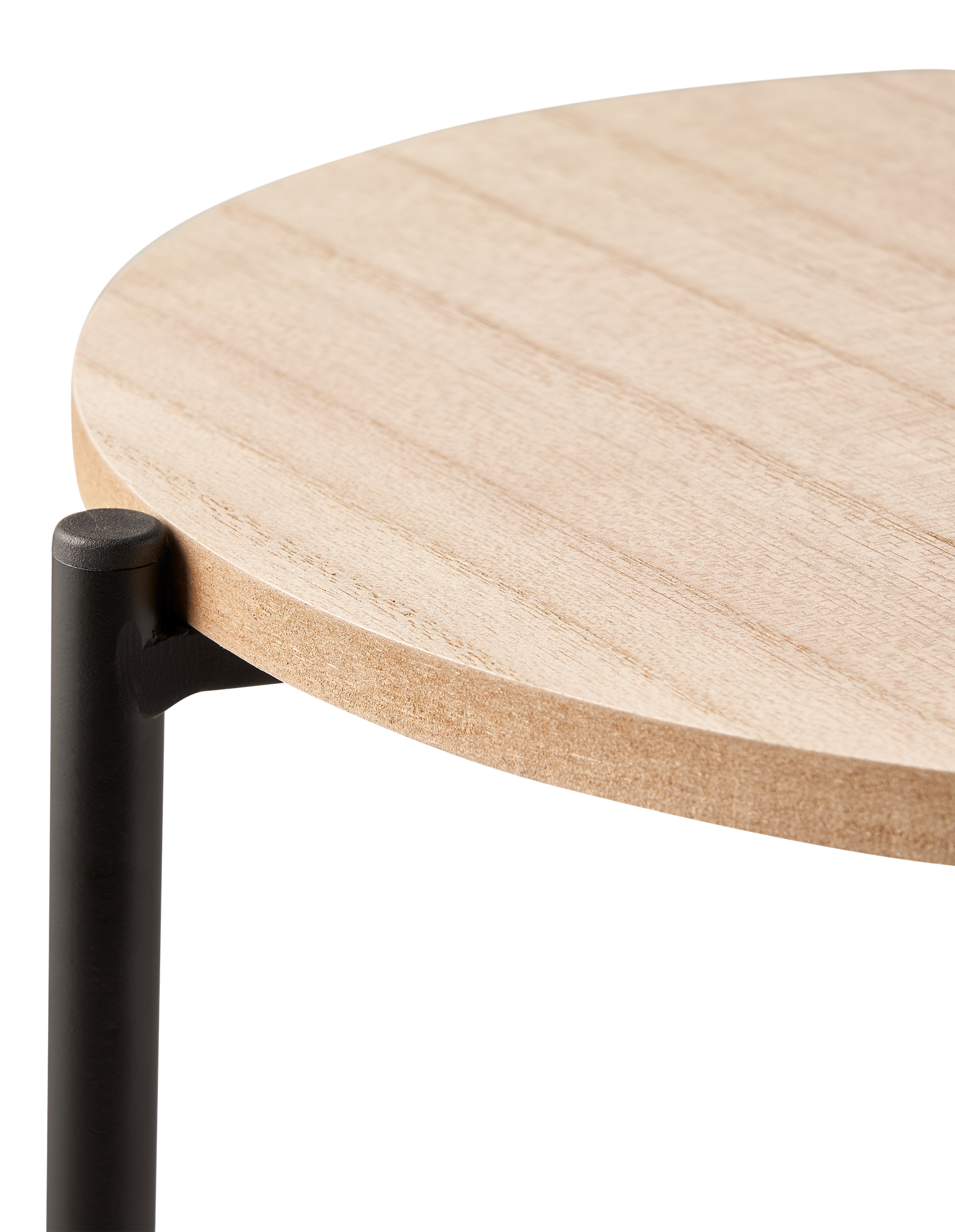 Plant stand Iron/MDF/poplar wood. 27 x 27 x 46 cm.