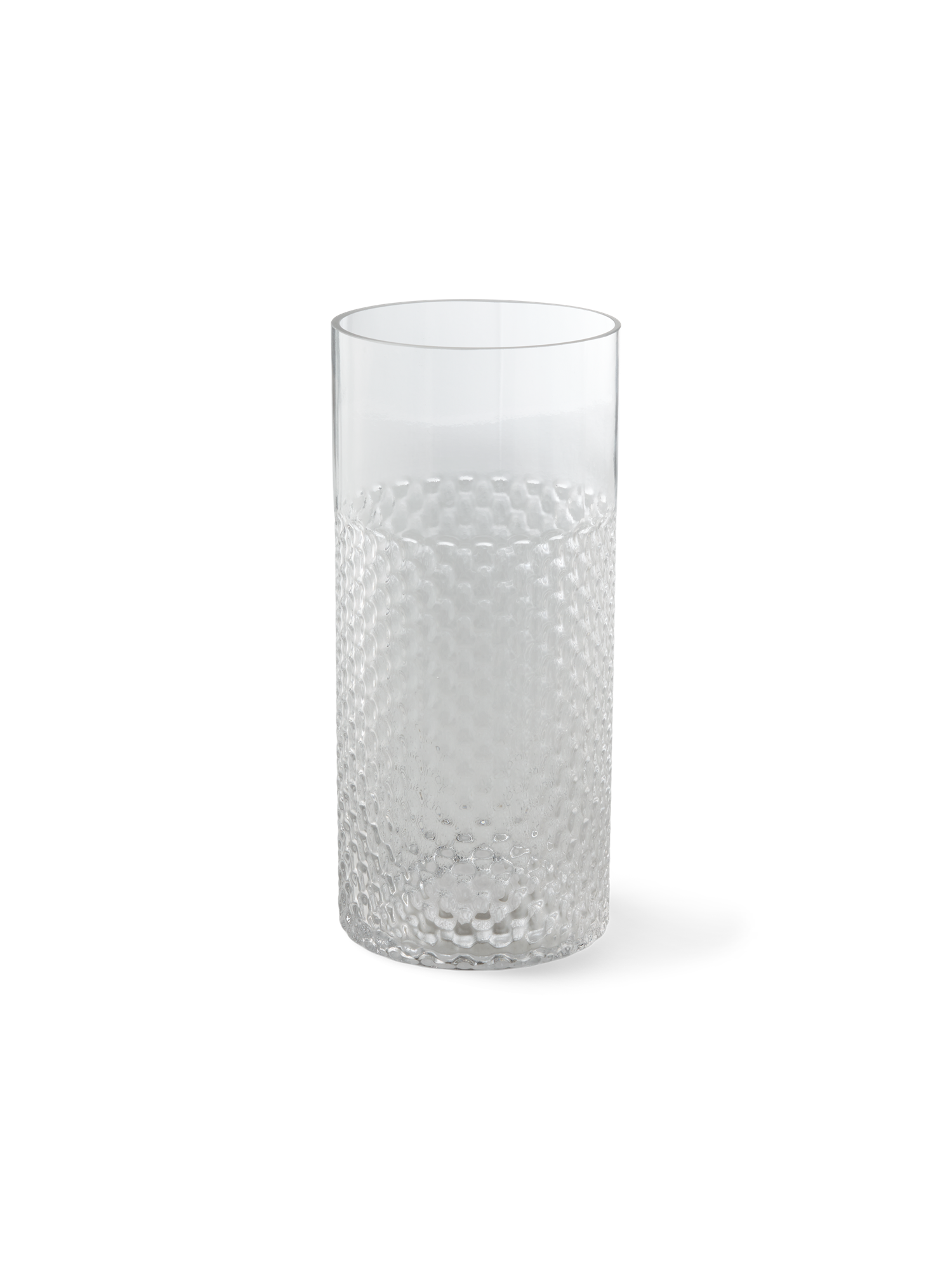 Vase Glass. Ø11 x 24 cm.