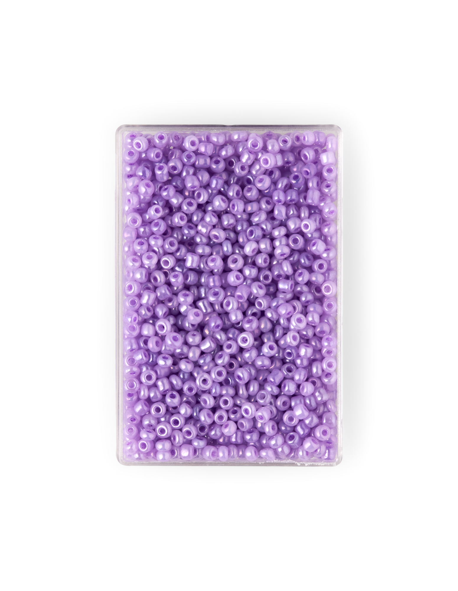 Glass beads Glass. 2 x 1.5 mm. 25 g.