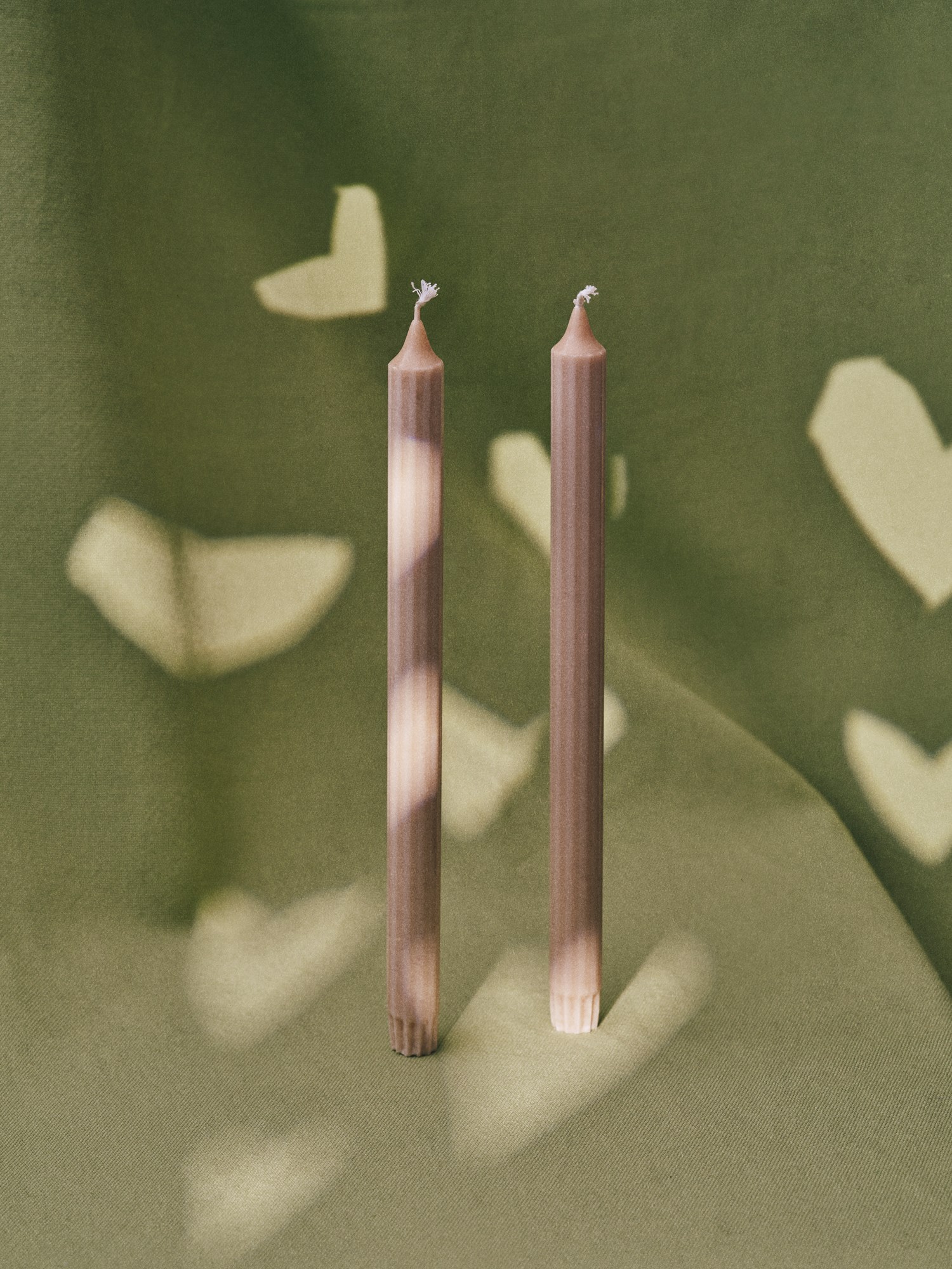 Candles 30 cm Ø2.2 x 30 cm. 2 pcs.