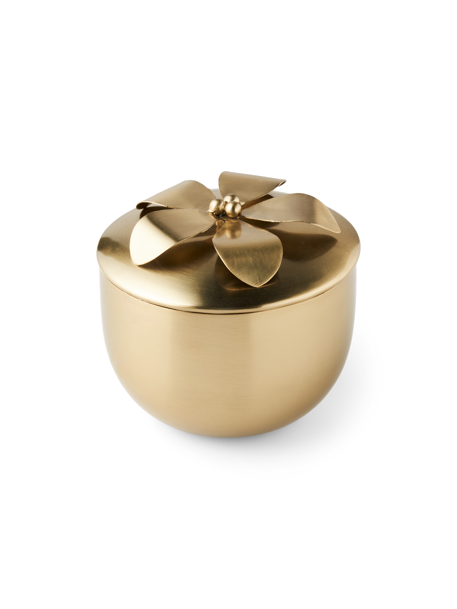 Decorative jar Iron. Ø10 x 7.5 cm.