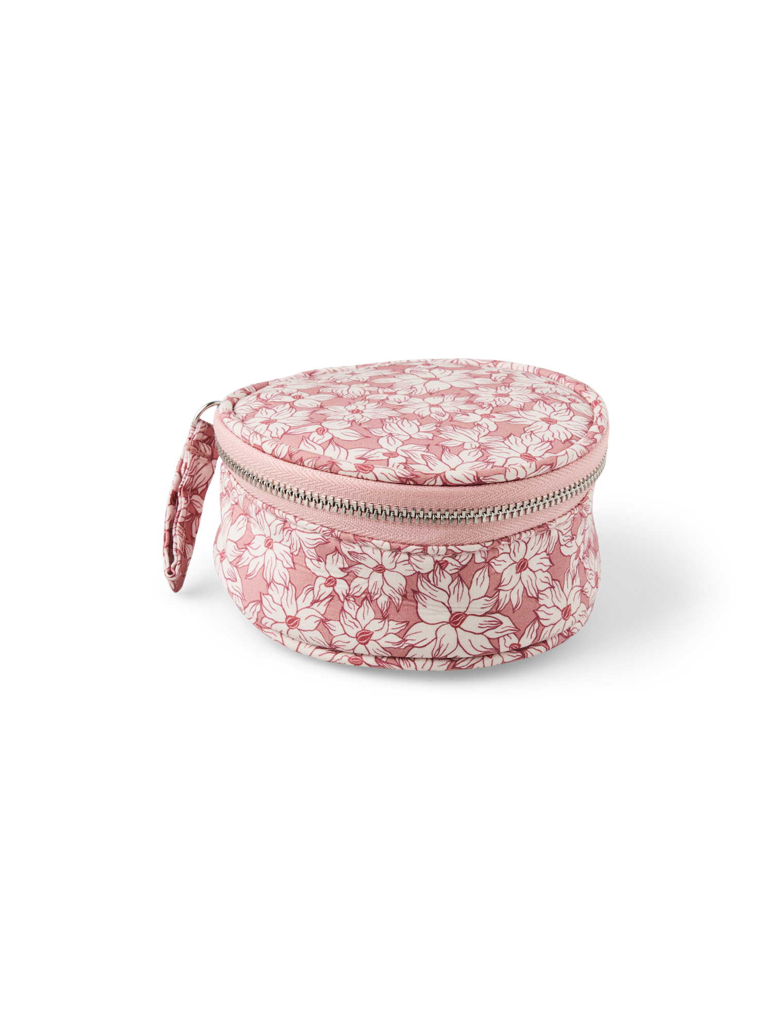 Travel jewellery case Ø10 x 5 cm.