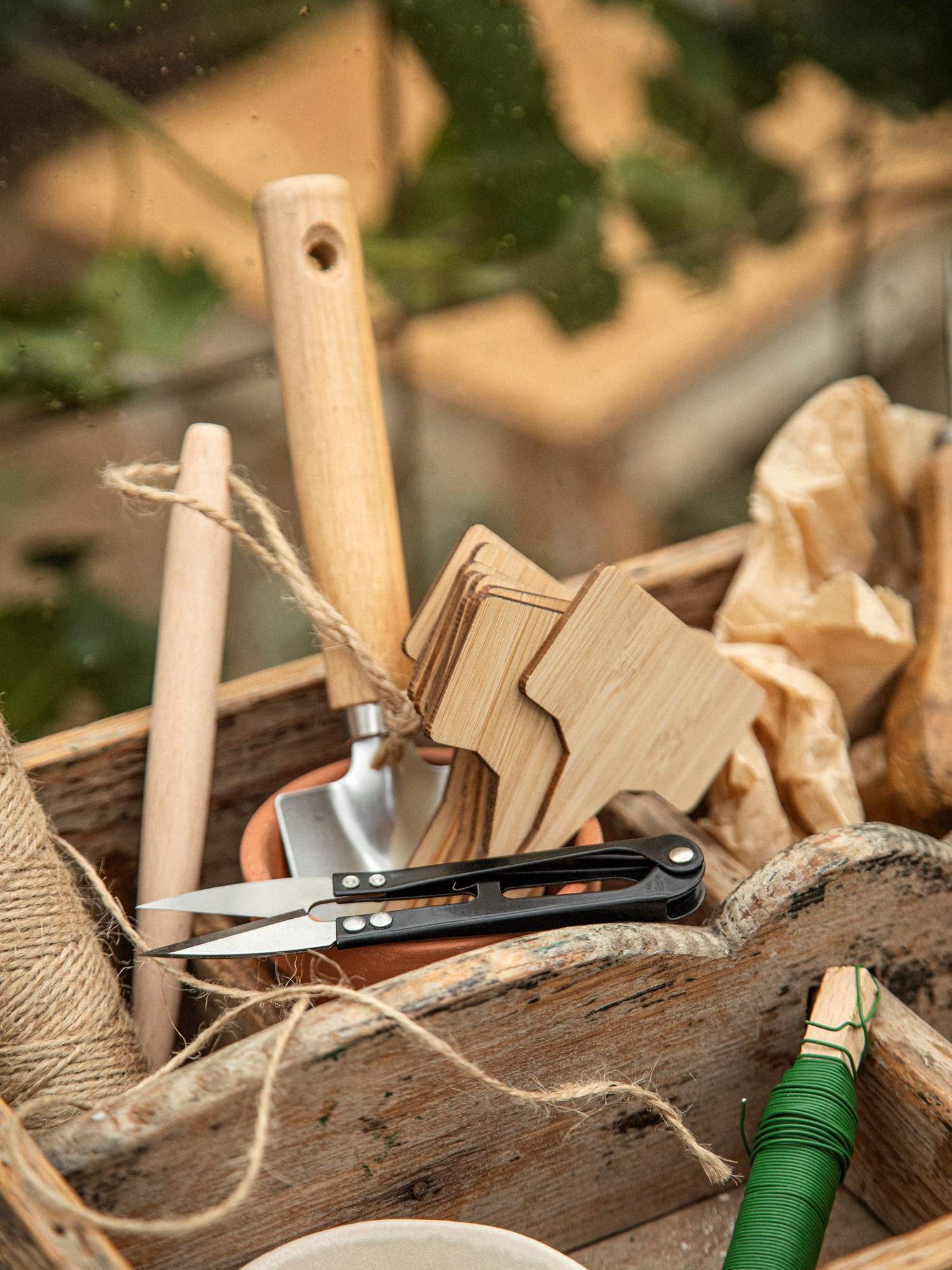 Garden tool set 9 parts.