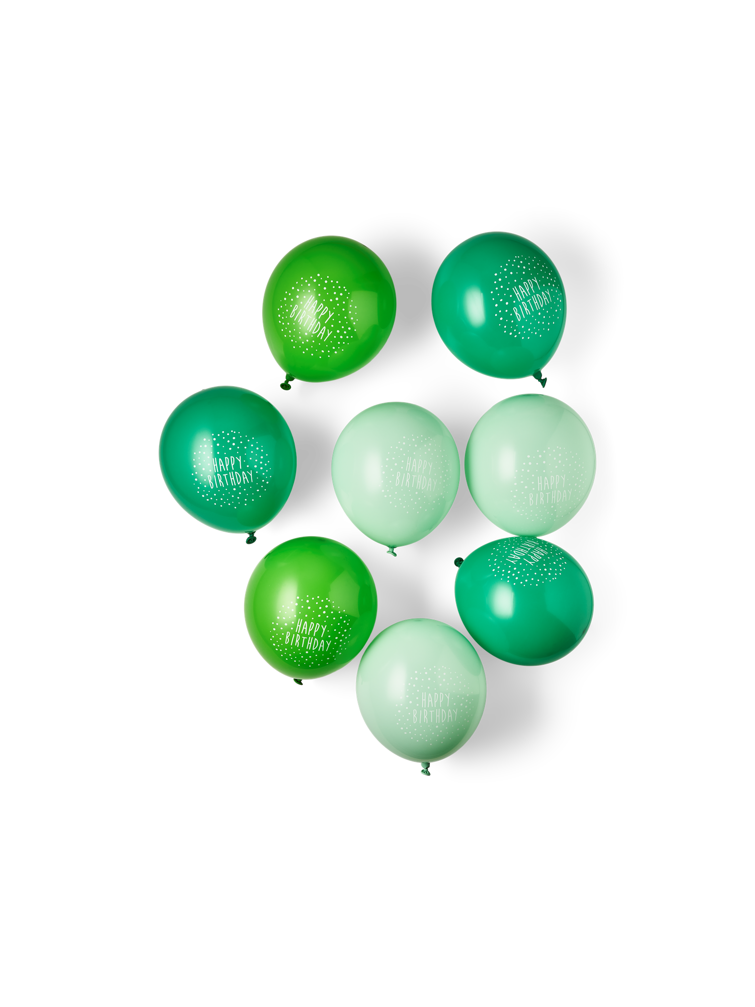 Birthday balloons Ø30 Latex. 8 pcs.