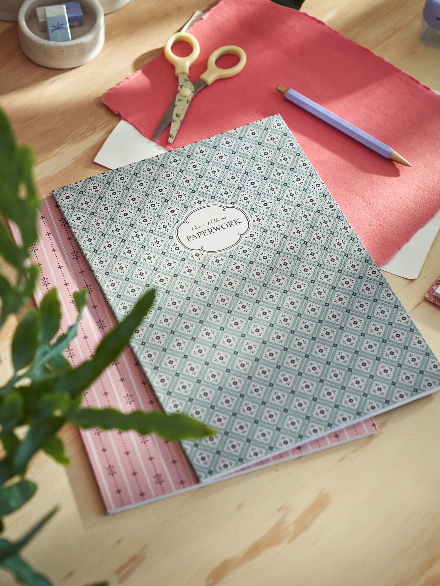 Notebook A4 Paper. Softcover. A4. 64 pages.