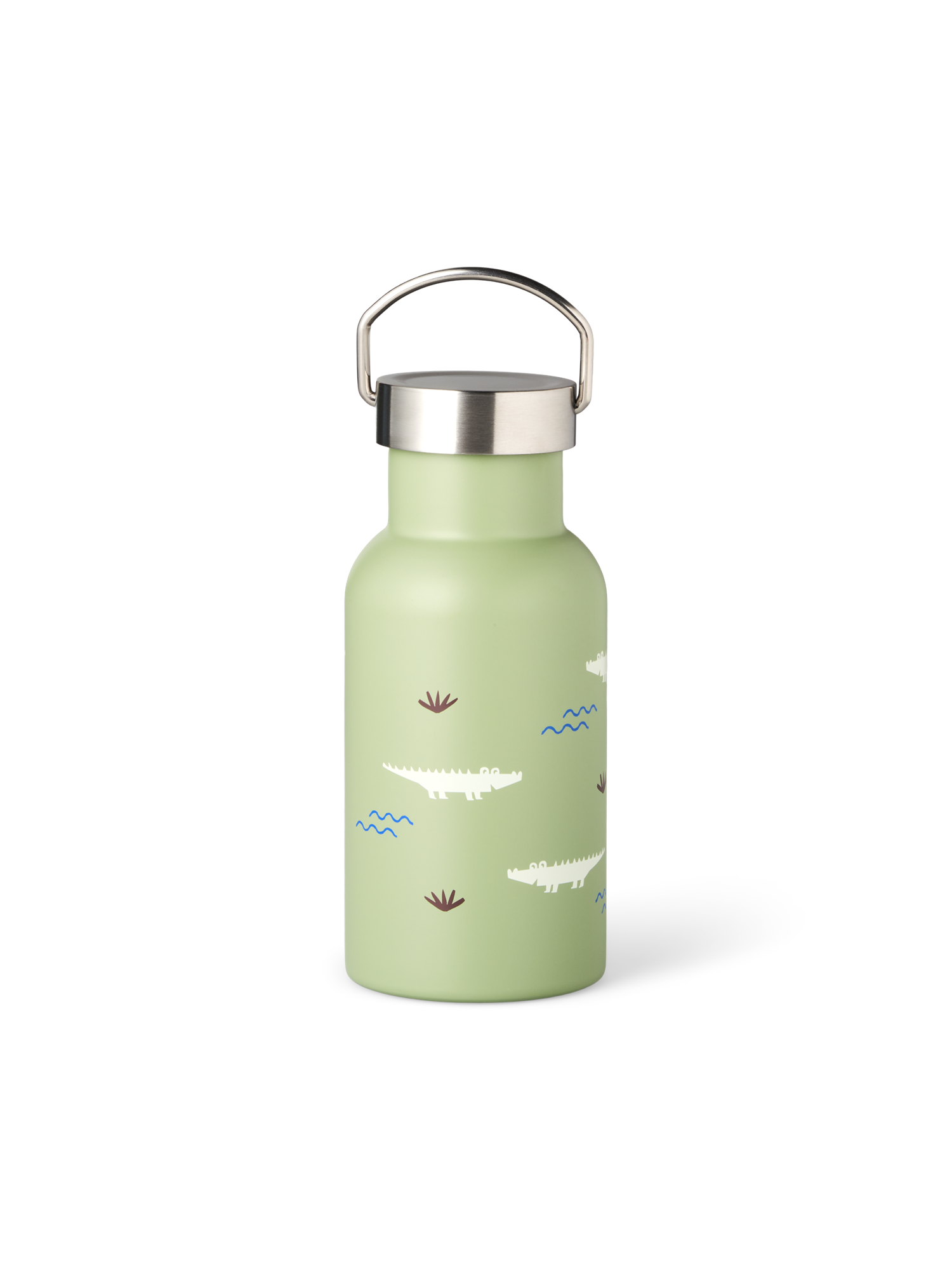 Insulated flask 350 ml Stainless steel. 23 x 10 x 8 cm.