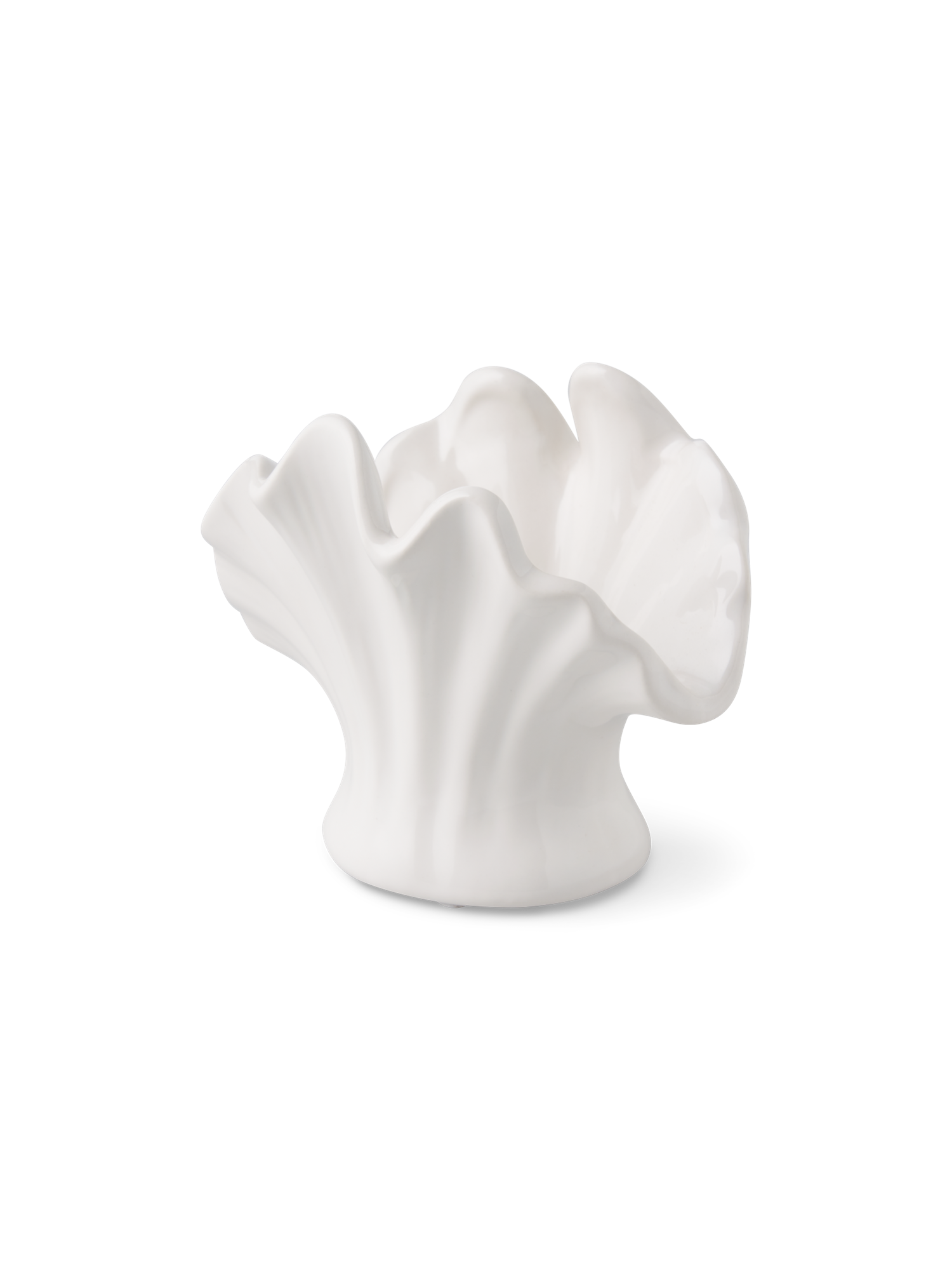 Tealight holder Dolomite. 12 x 9.5 x 10.5 cm.