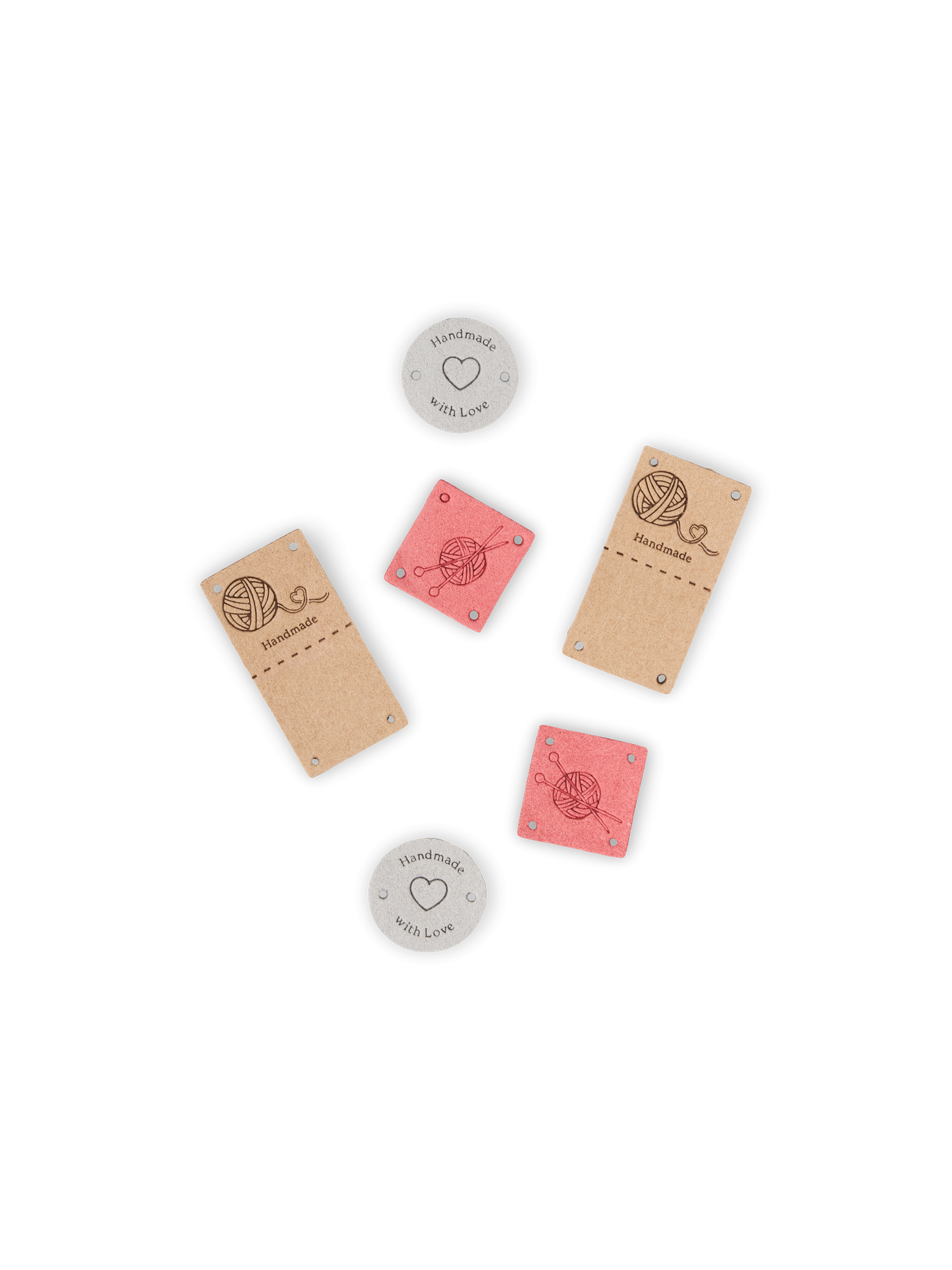 Labels for DIY 6 pcs.