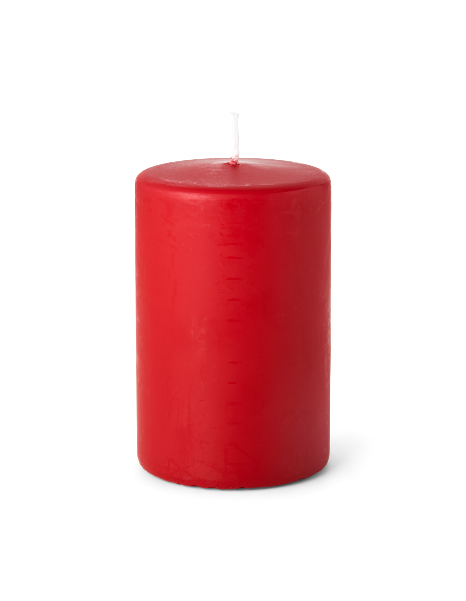 Pillar candle 12 cm Paraffin. 7.7 x 12 cm.