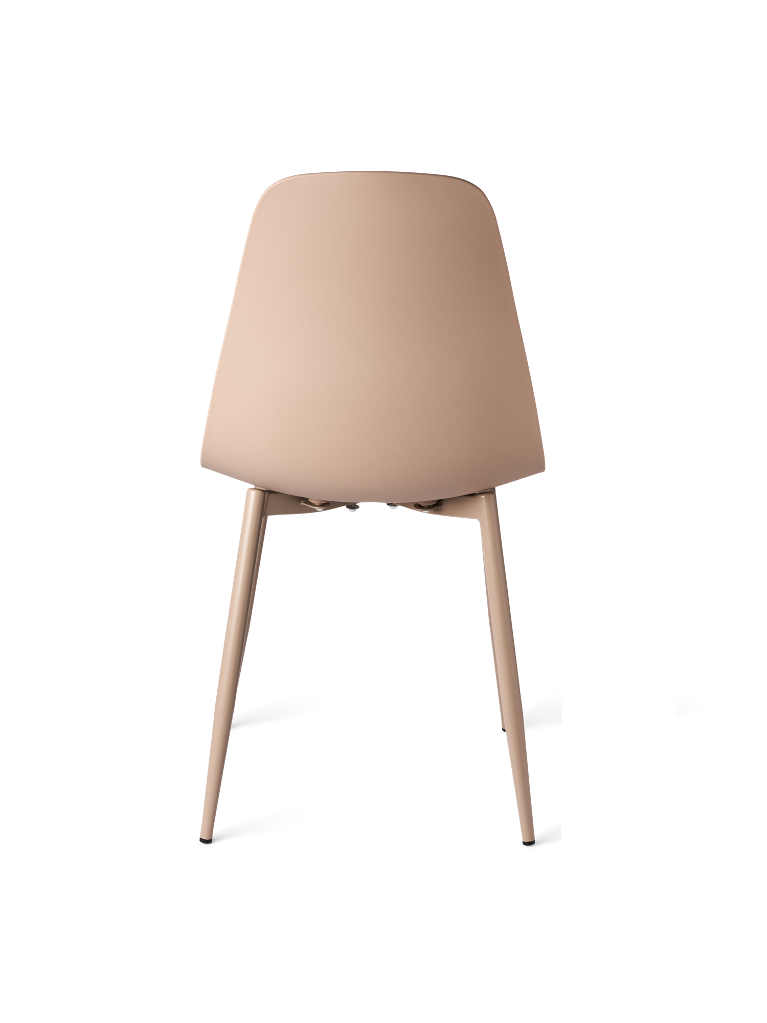 Chair 'Clara' Iron/polypropylene. 40 x 47 x 87 cm.