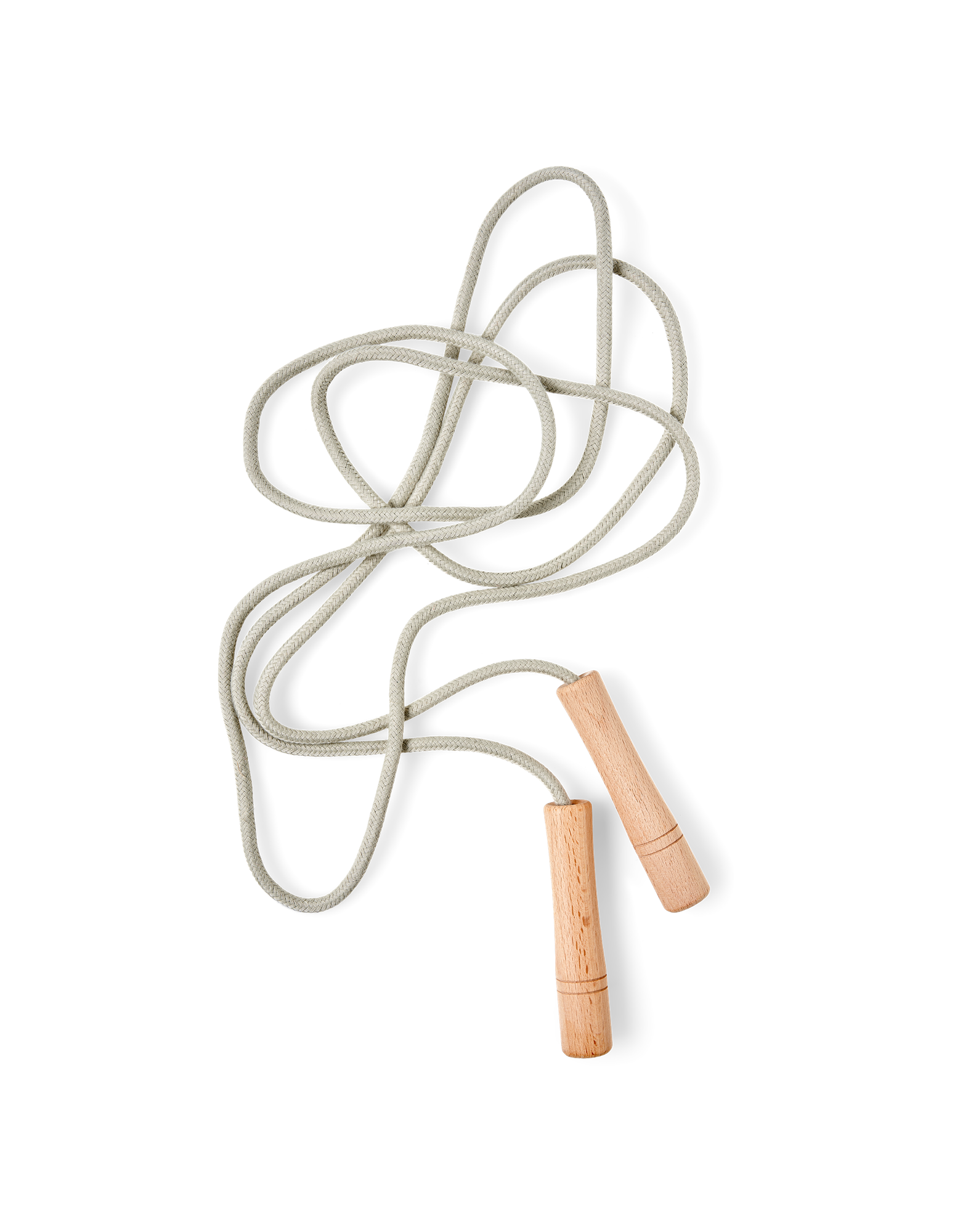 Skipping rope Beech wood/cotton. 280 cm.