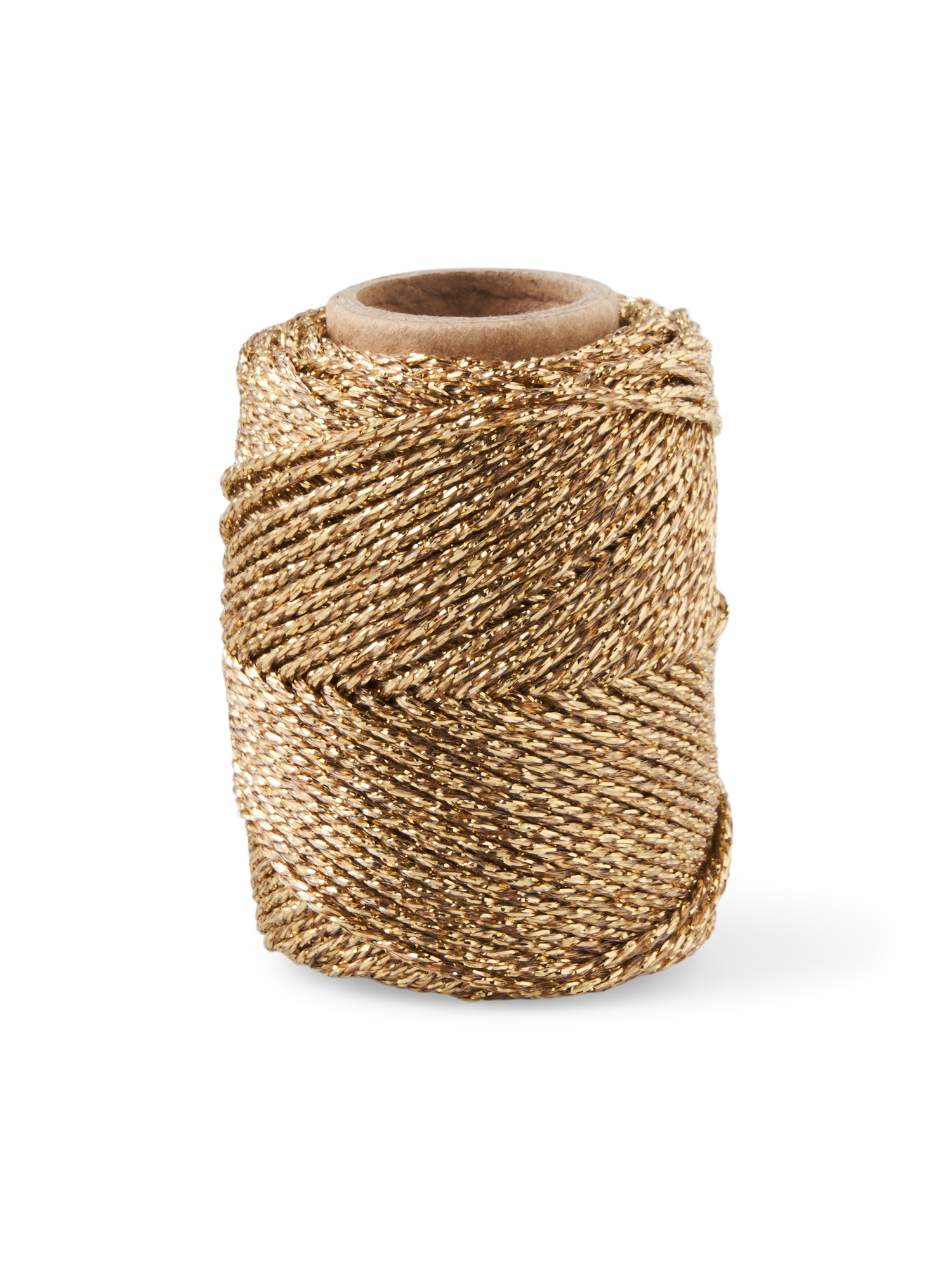 Metallic thread Polyester. 2 mm x 27 m.