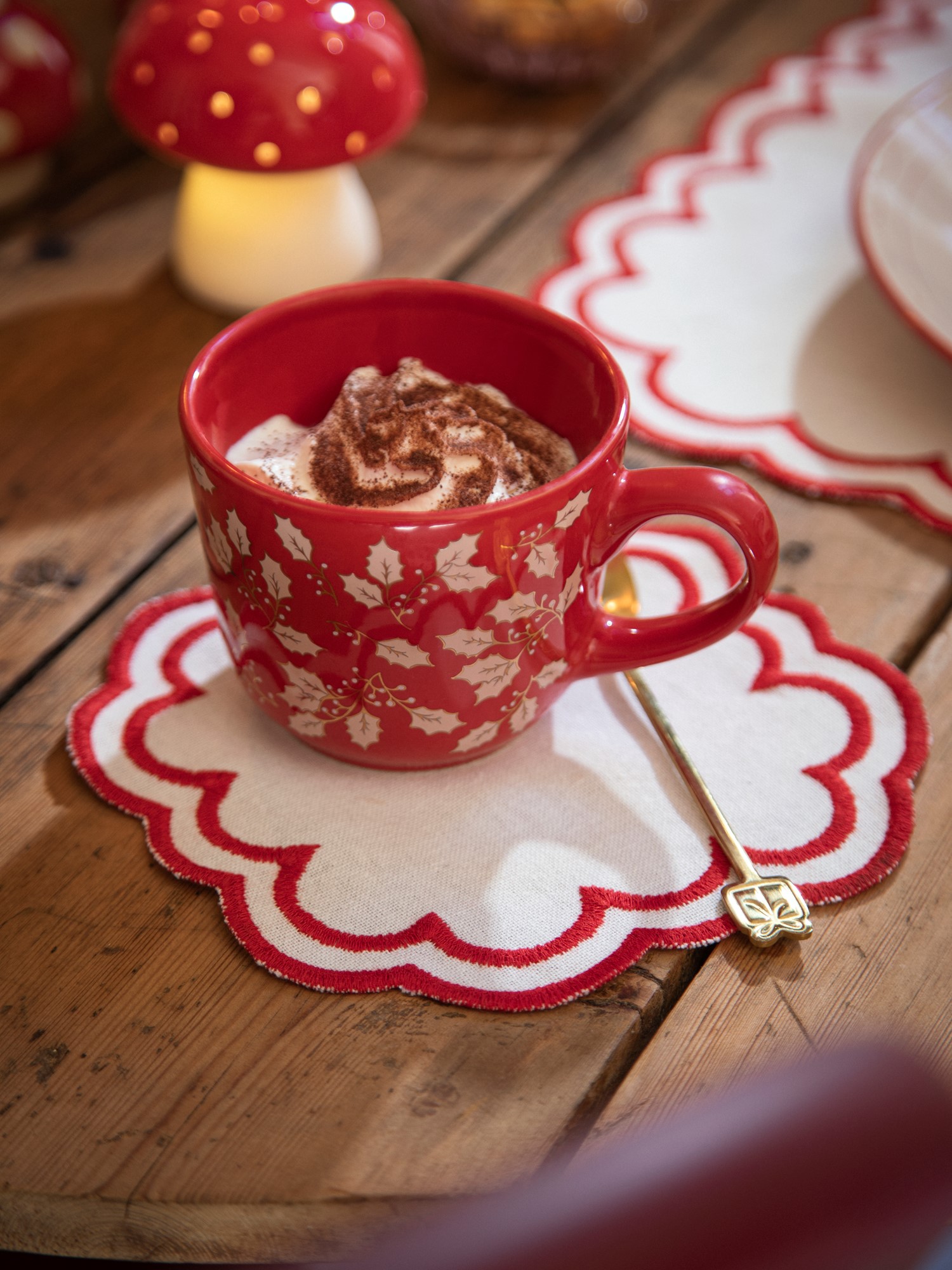 Cloth trivet Cotton. 16 x 16 cm.