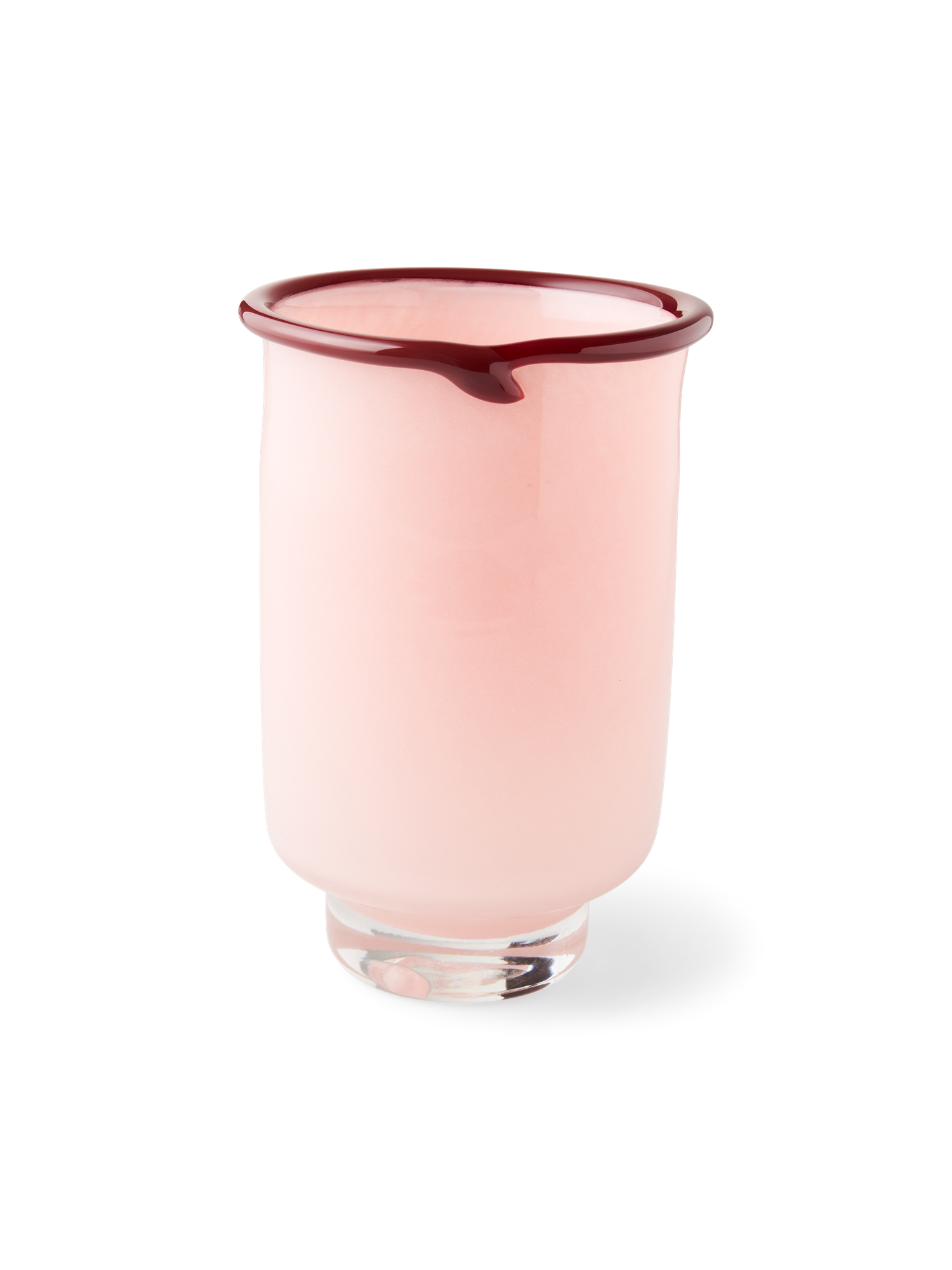 Vase Glass. Ø13 x 20 cm.