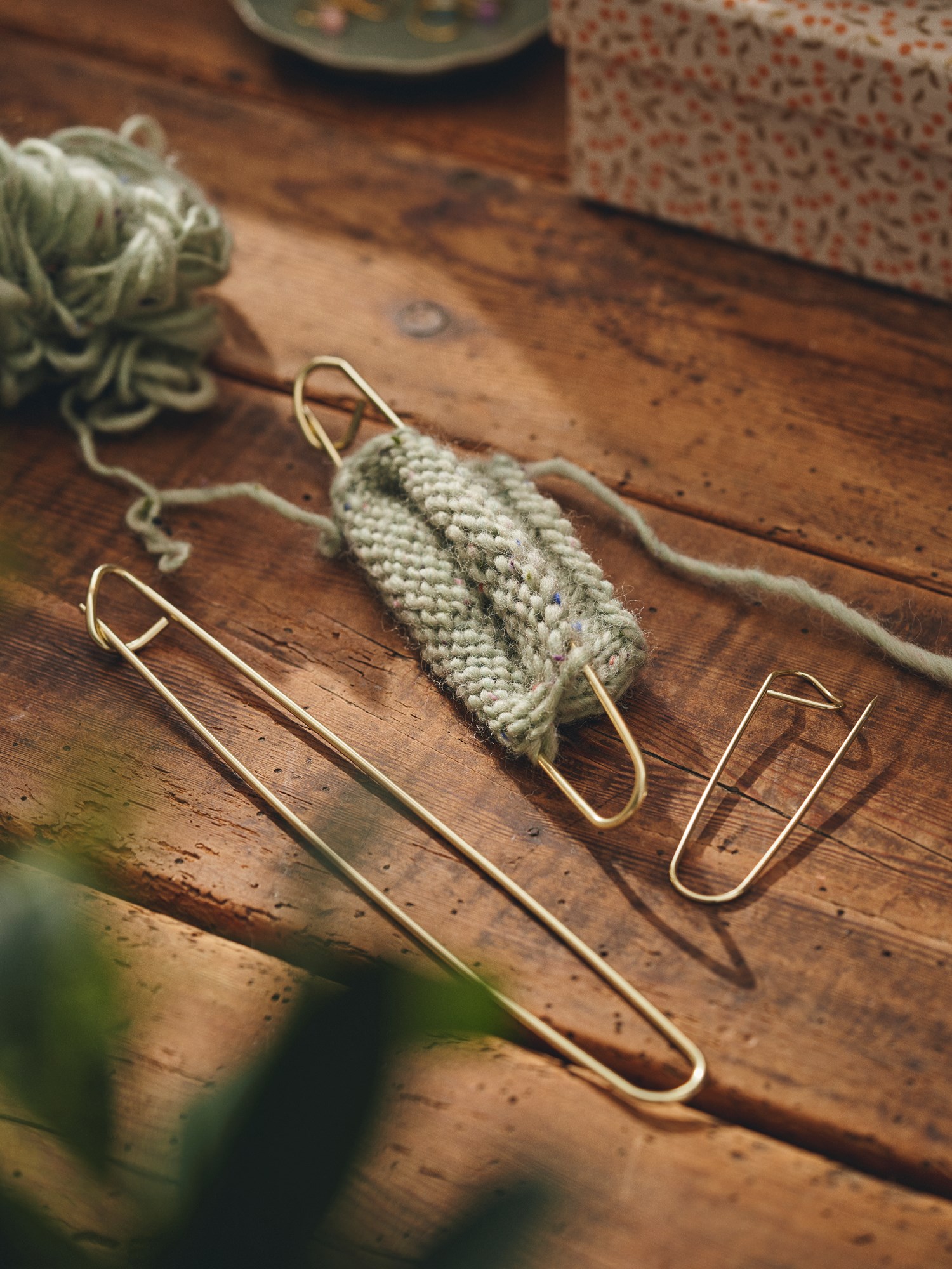 Stitch holders Metal. 3 pcs.