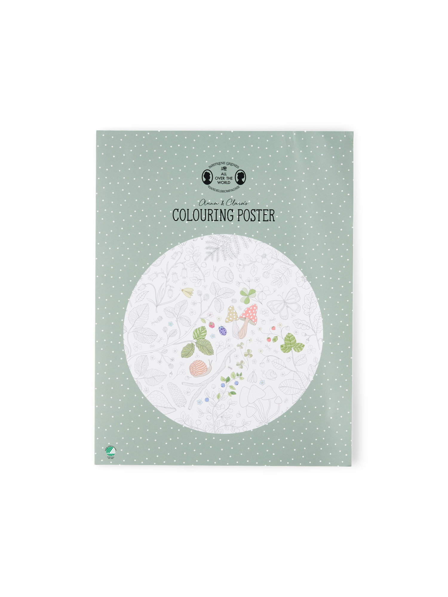 Colouring poster Paper. 21.5 x 30/59 x 84 cm.