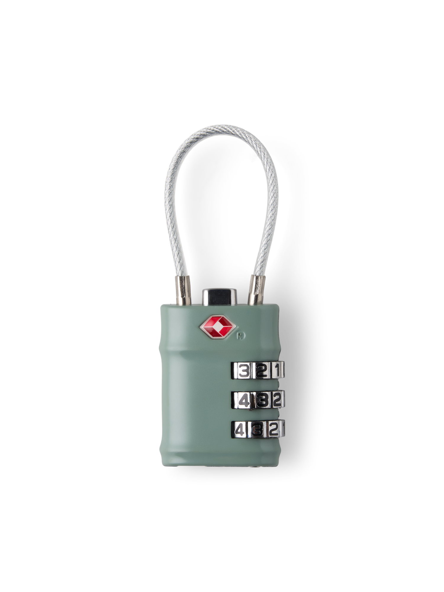 Travel padlock Copper-zinc-alloy/steel.