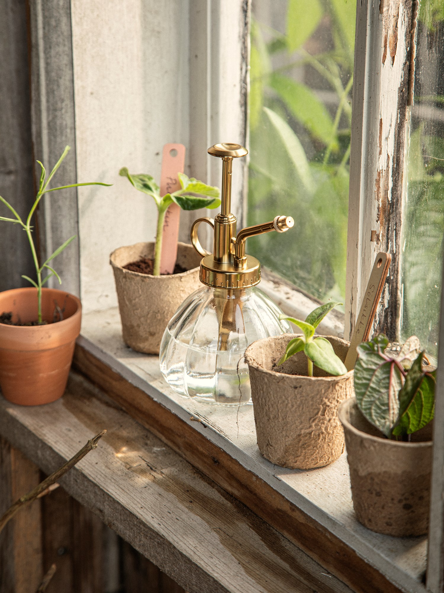 Mister Glass/plastic. Ø9.2 x 15.5 cm.