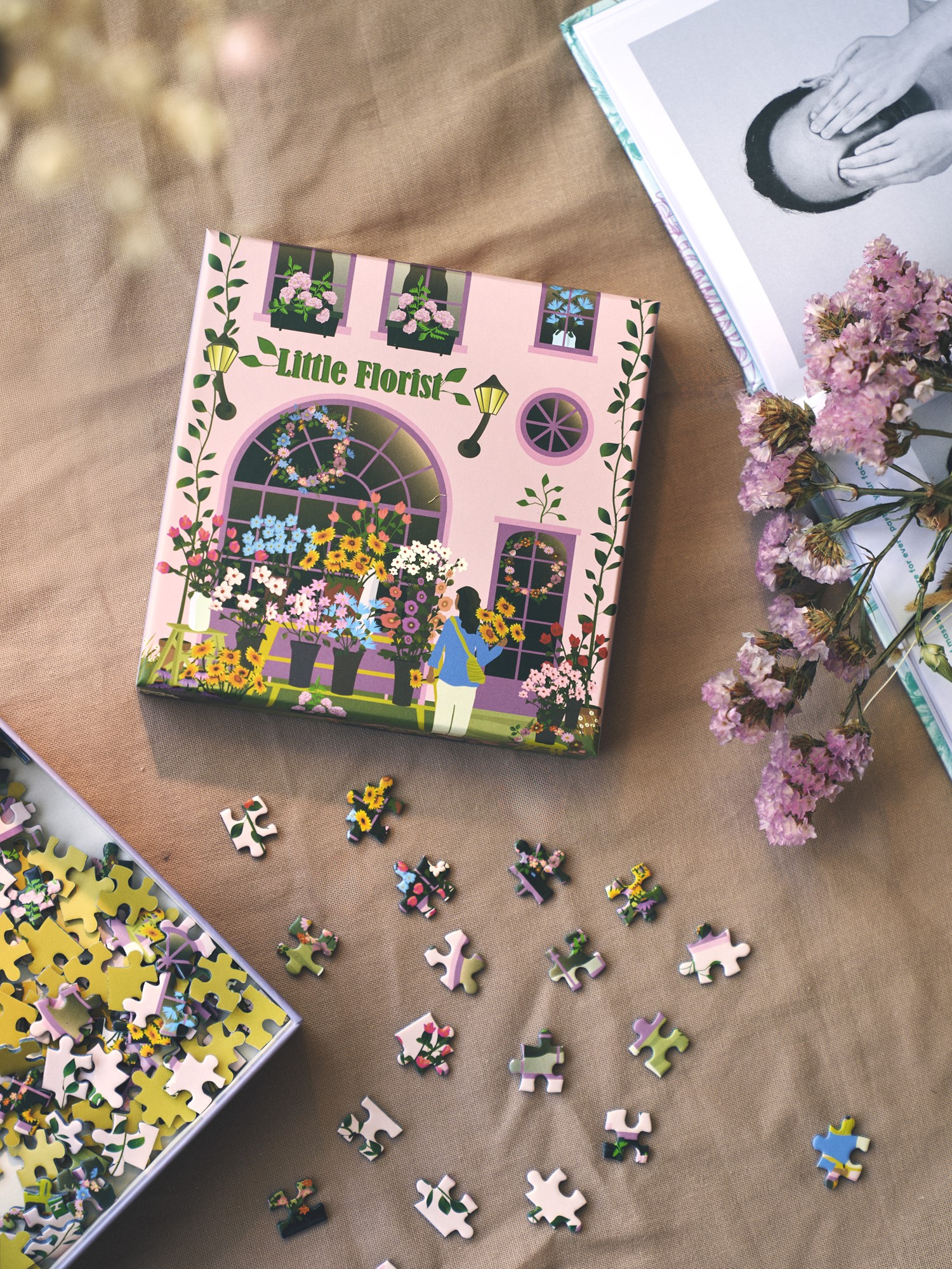 Little Florist puzzle 150 pcs Paper. 15 x 21 cm.