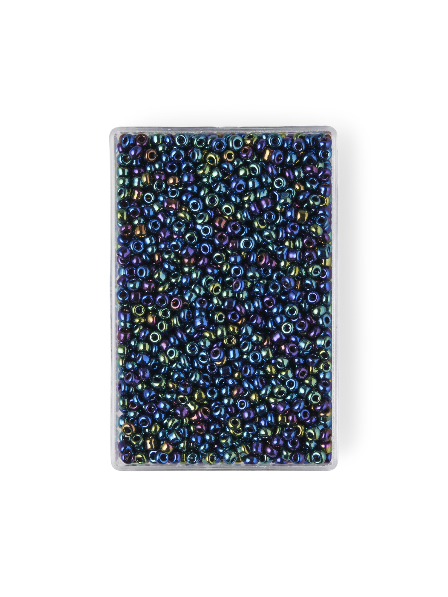 Glass beads Glass. 2 x 1.5 mm. 25 g.