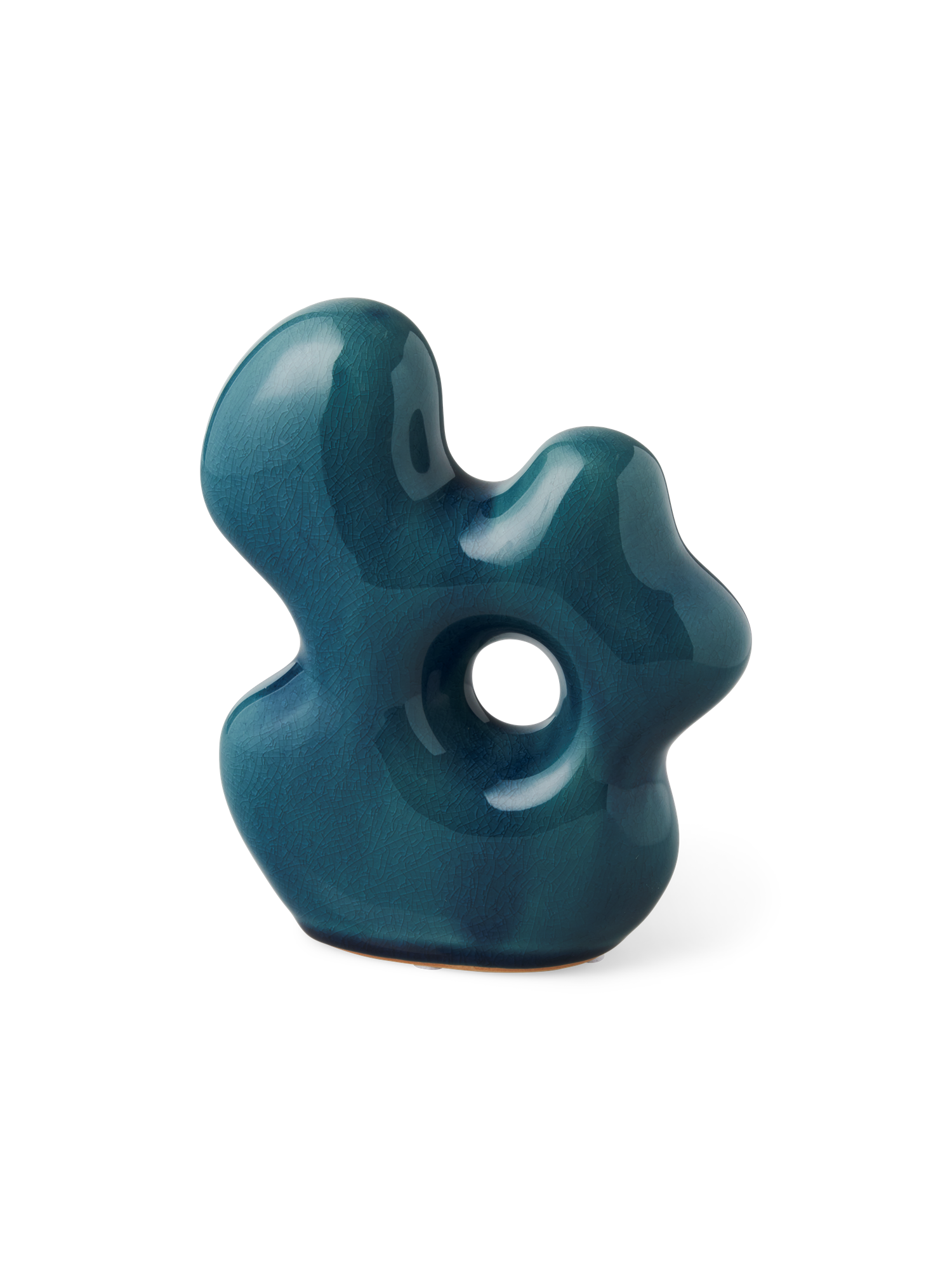 Decorative figurine Stoneware. 16.3 x 5 x 19 cm.